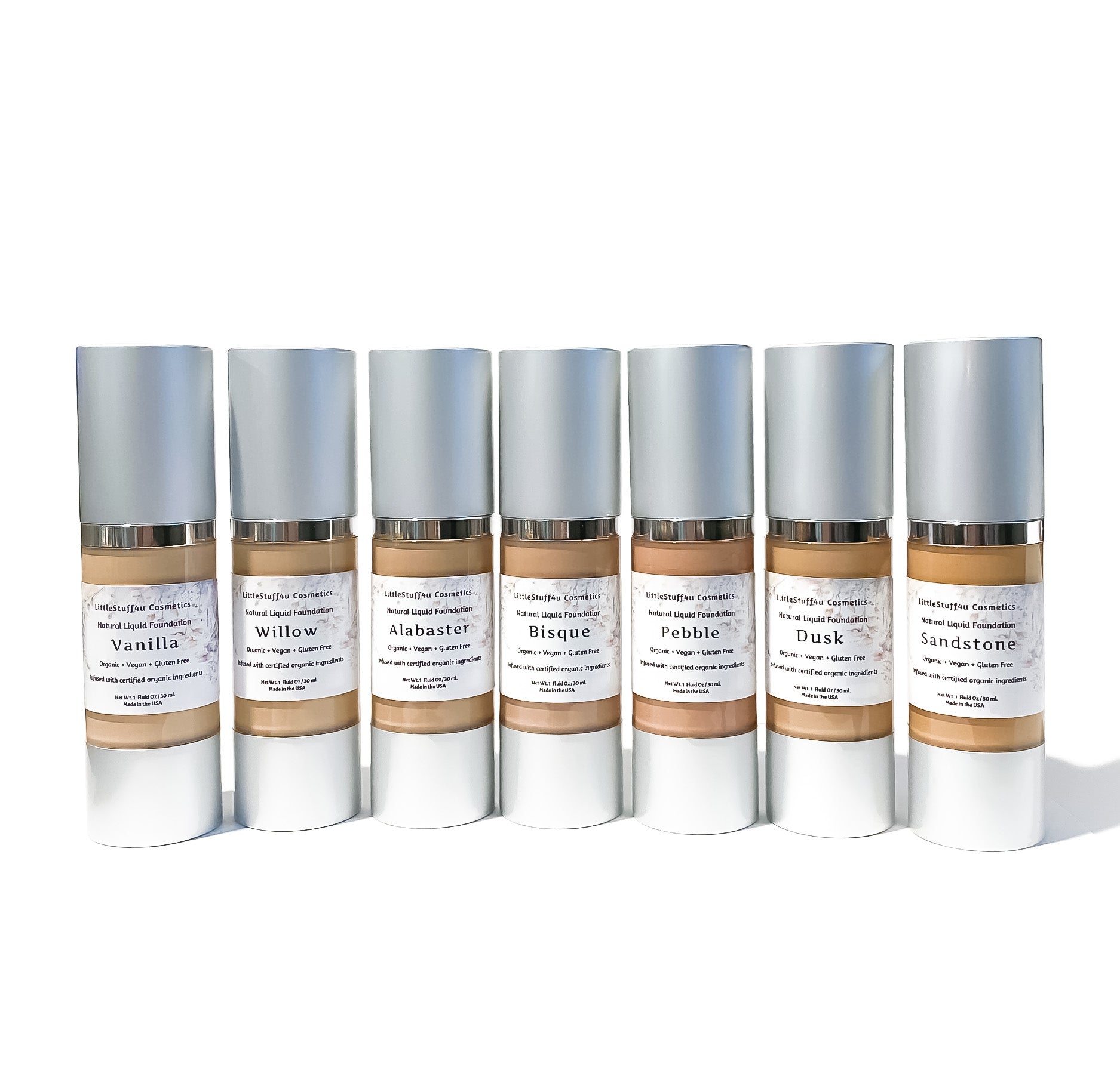 Organic Liquid Foundation | 16 Shades