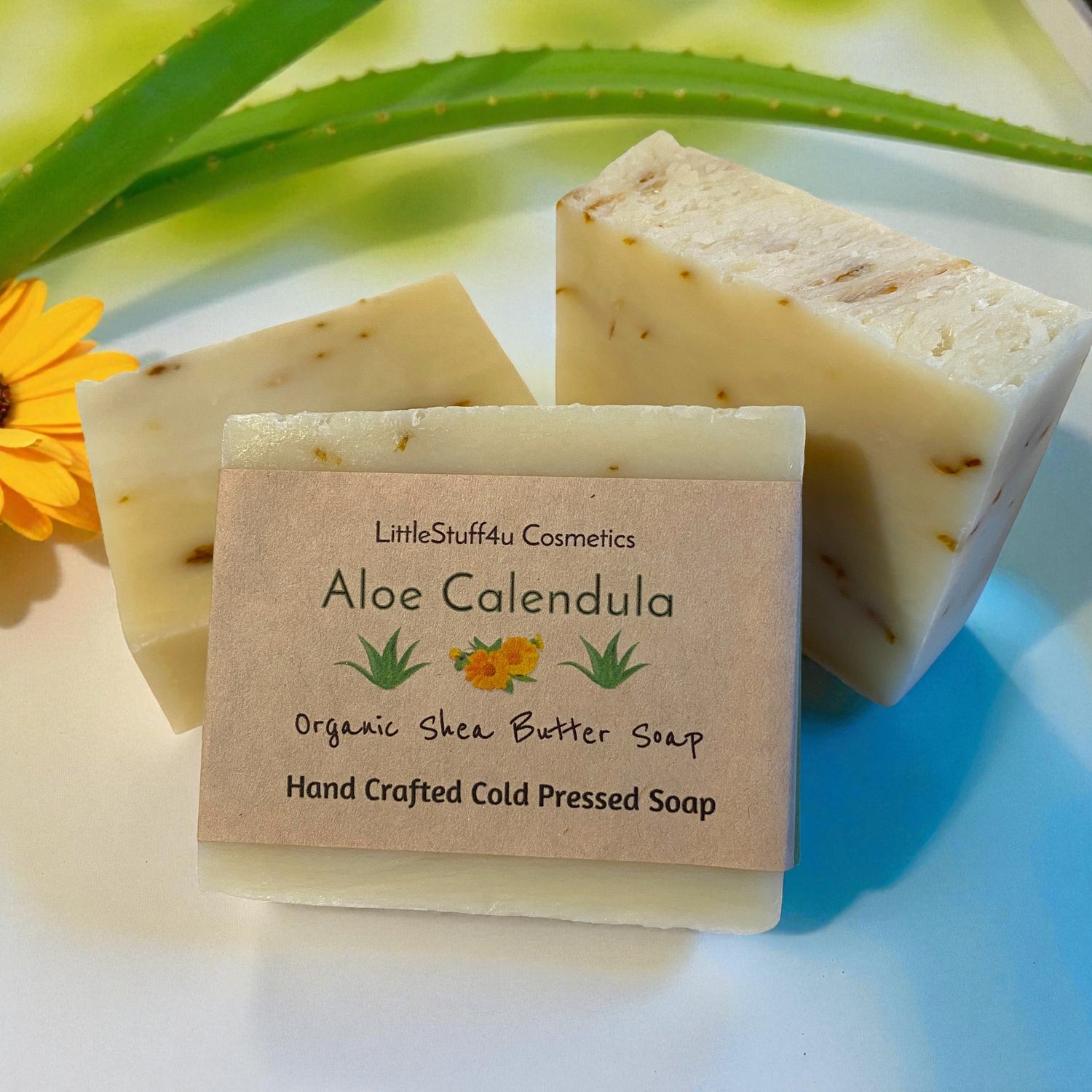 Natural Soap Bar | Aloe Calendula