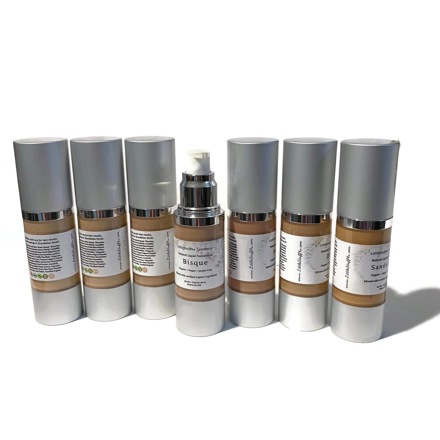 Organic Liquid Foundation | 16 Shades