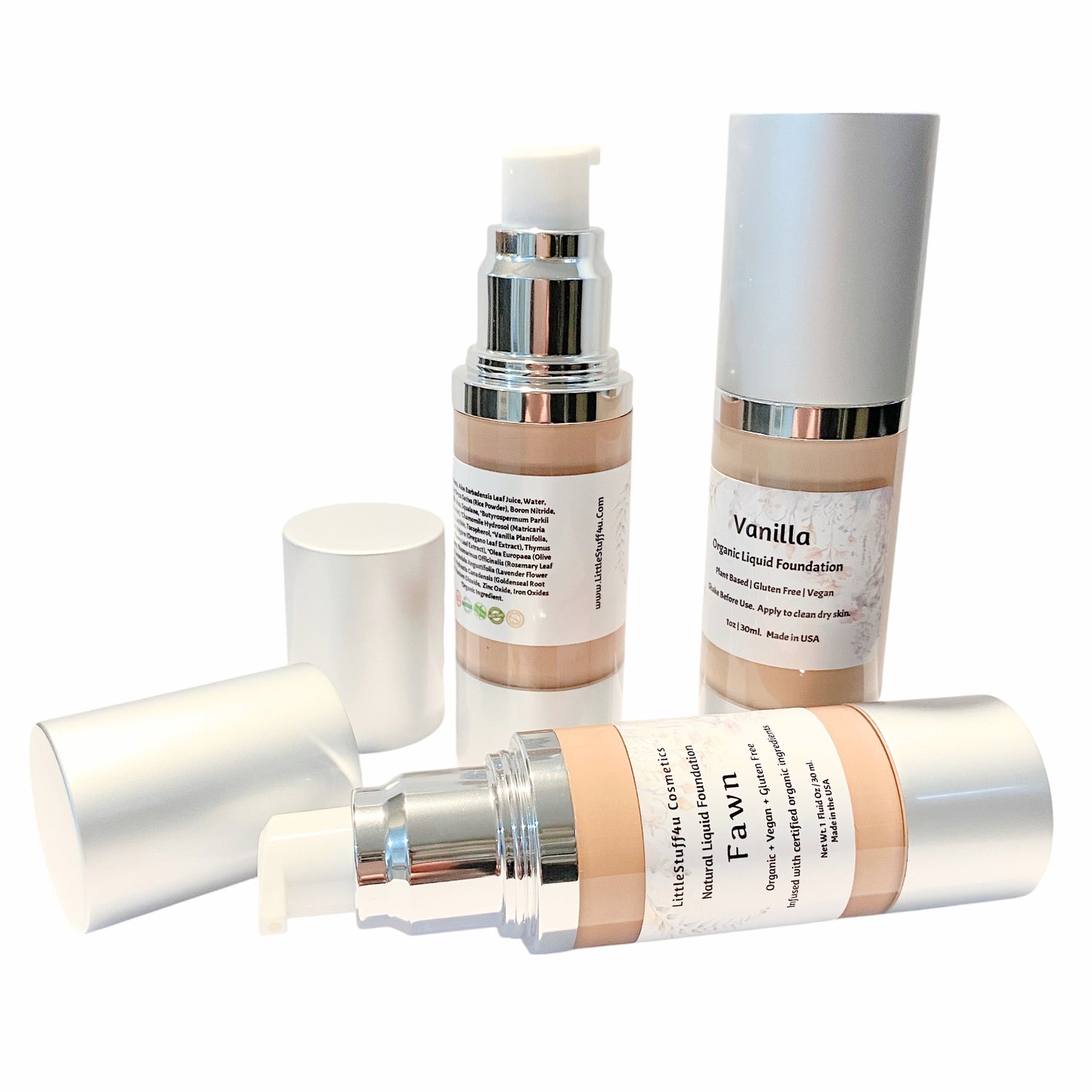 Organic Liquid Foundation | 16 Shades