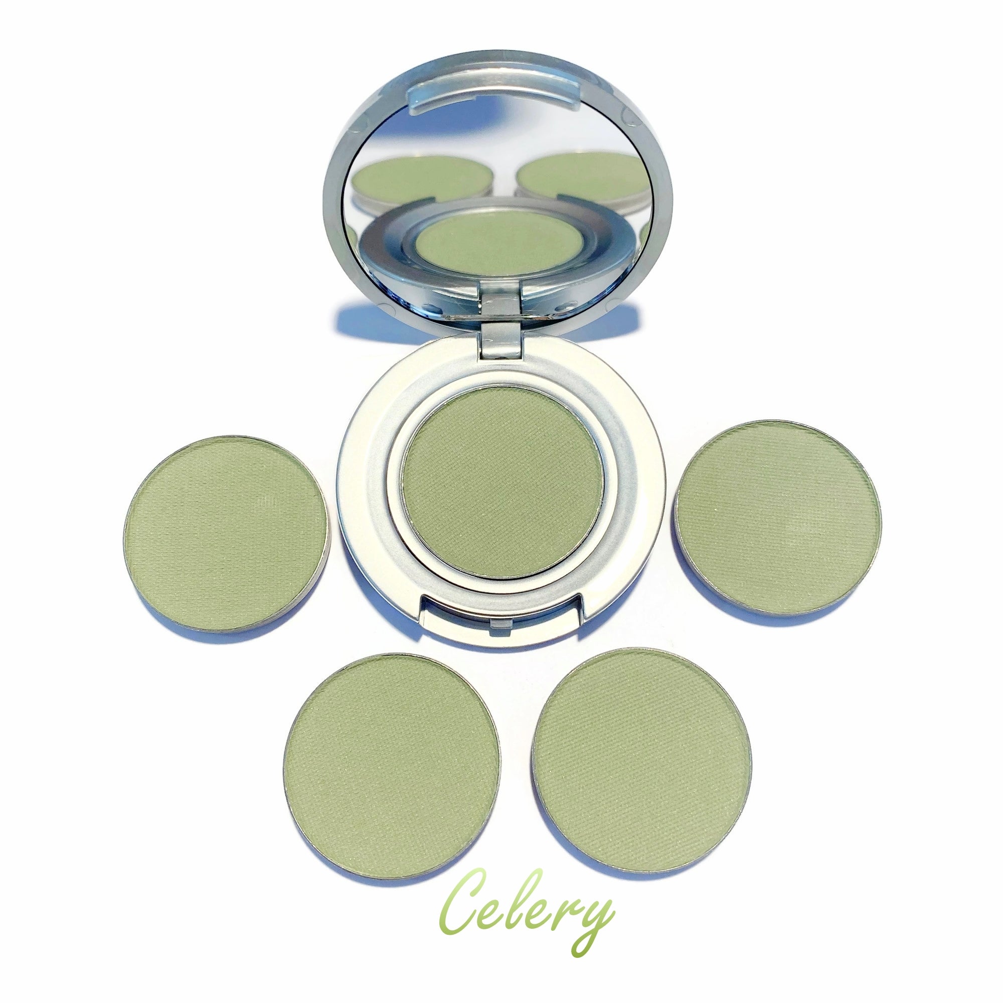 Pressed Mineral Eyeshadow | Celery