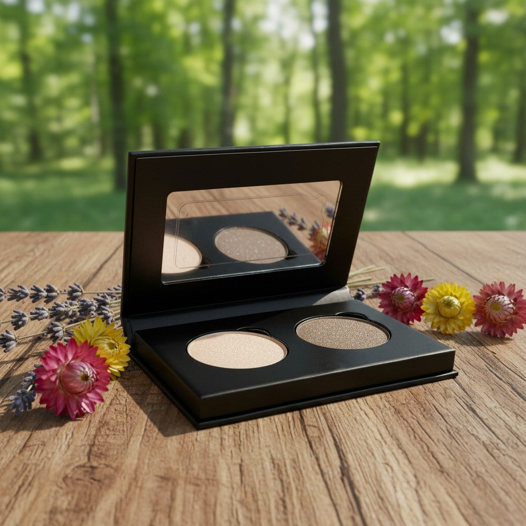 Organic Eye Shadow Duo | Chantilly Spice
