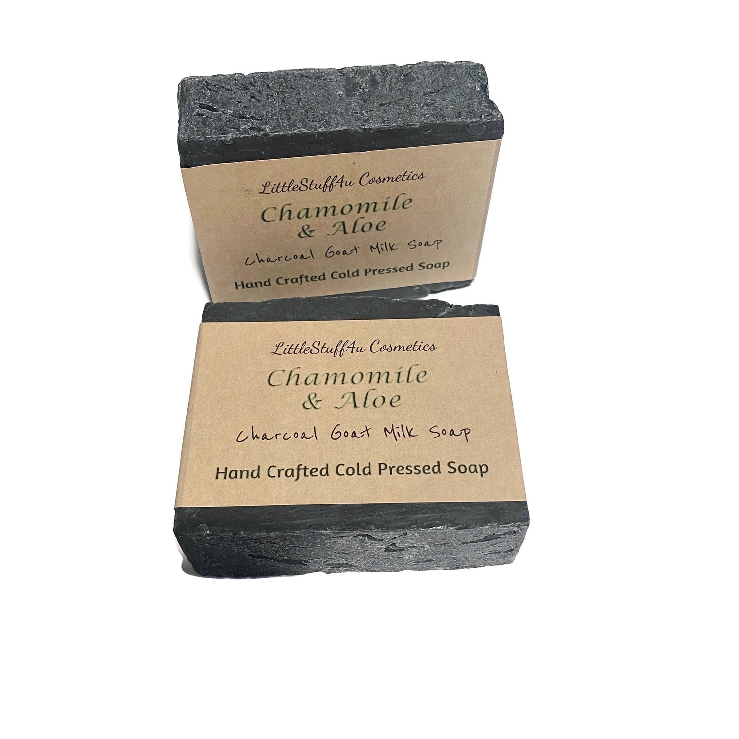 Natural Soap Bar | Charcoal Chamomile