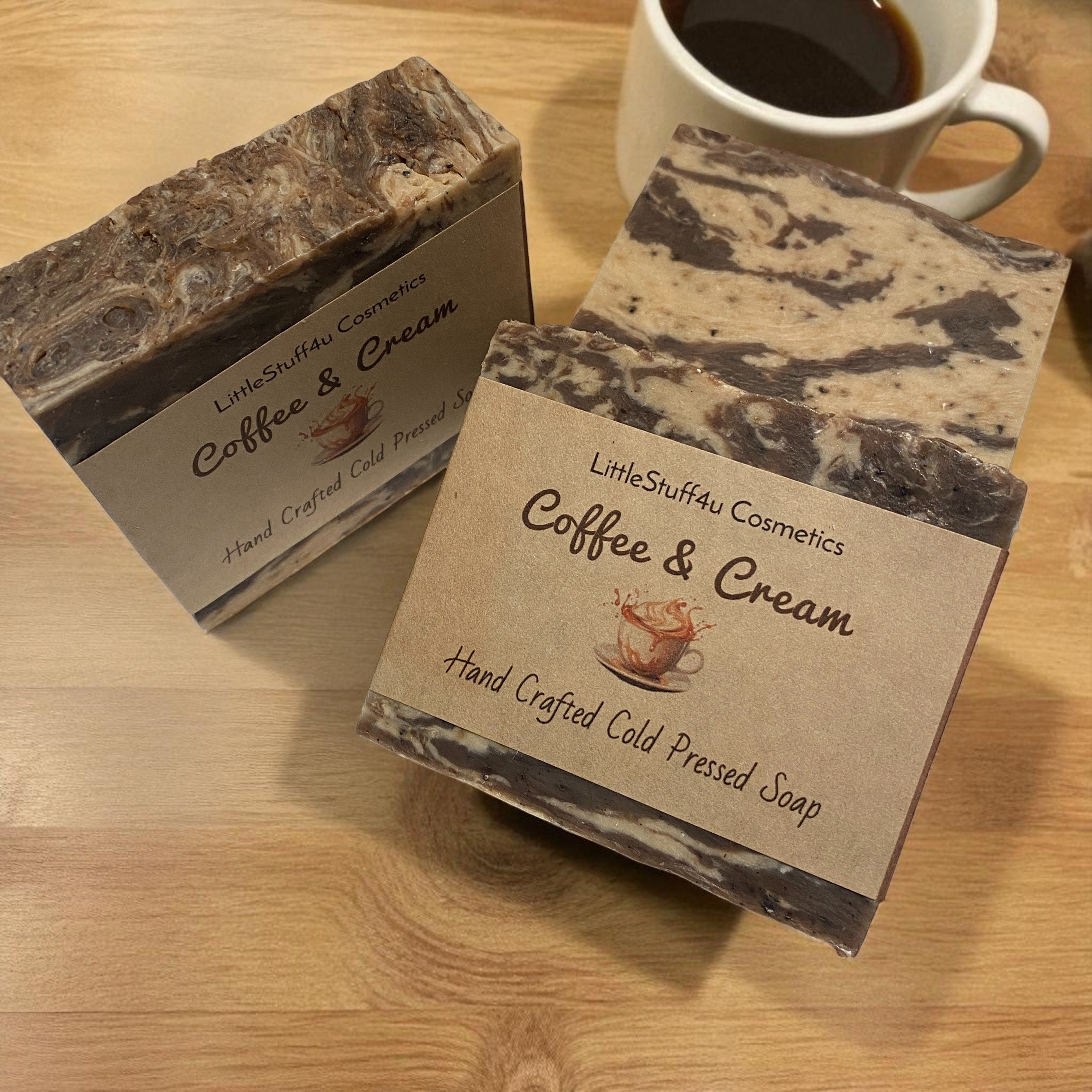 Natural Soap Bar | Coffee & Cream