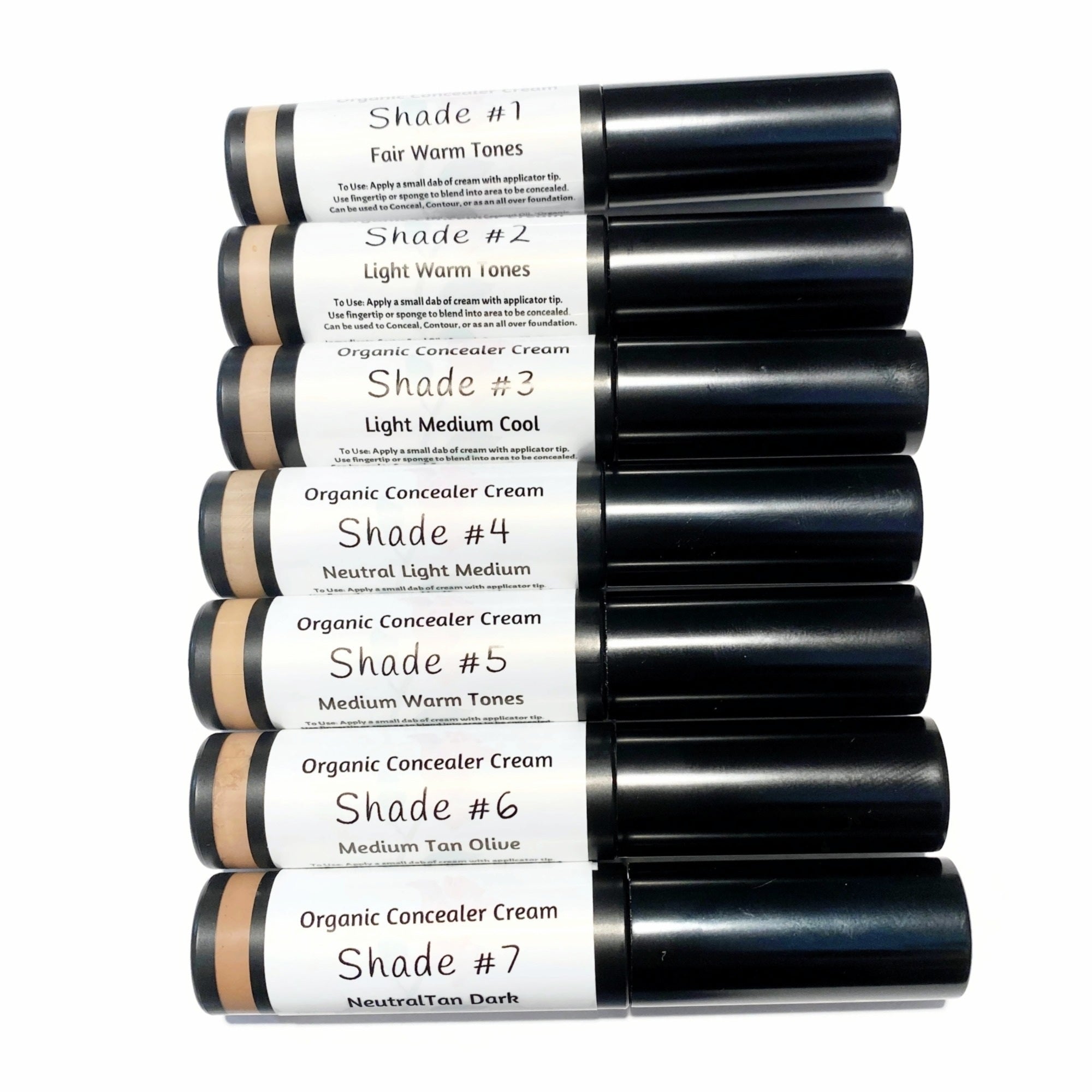 Organic Liquid Cream Concealer | 7 Shades