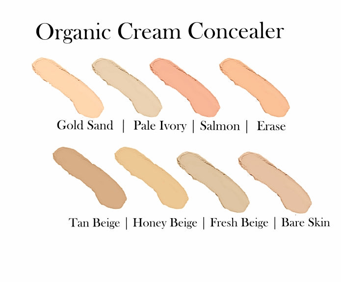 Organic Concealer Cream | 8 Shades
