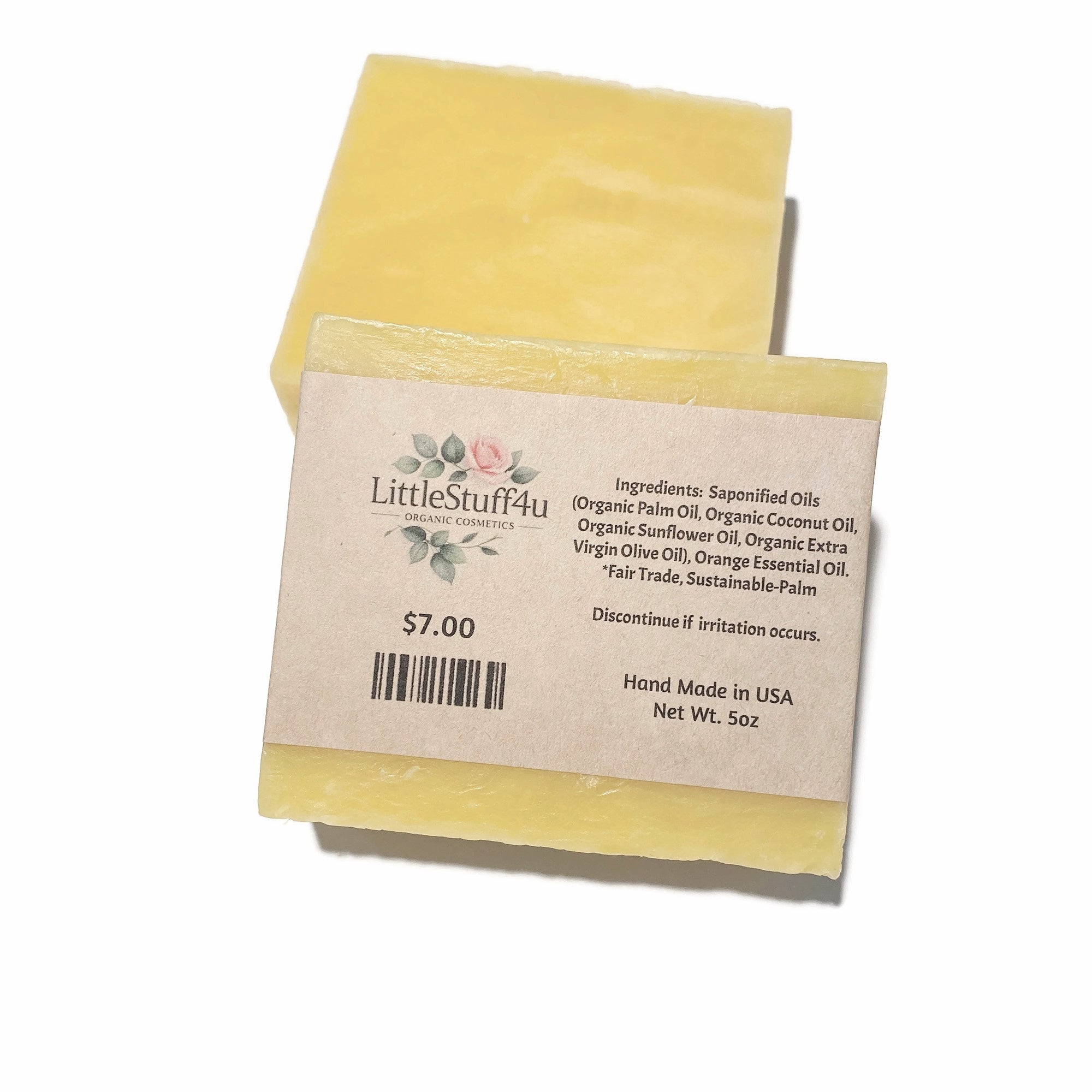 Natural Soap Bar | Florida Sunshine