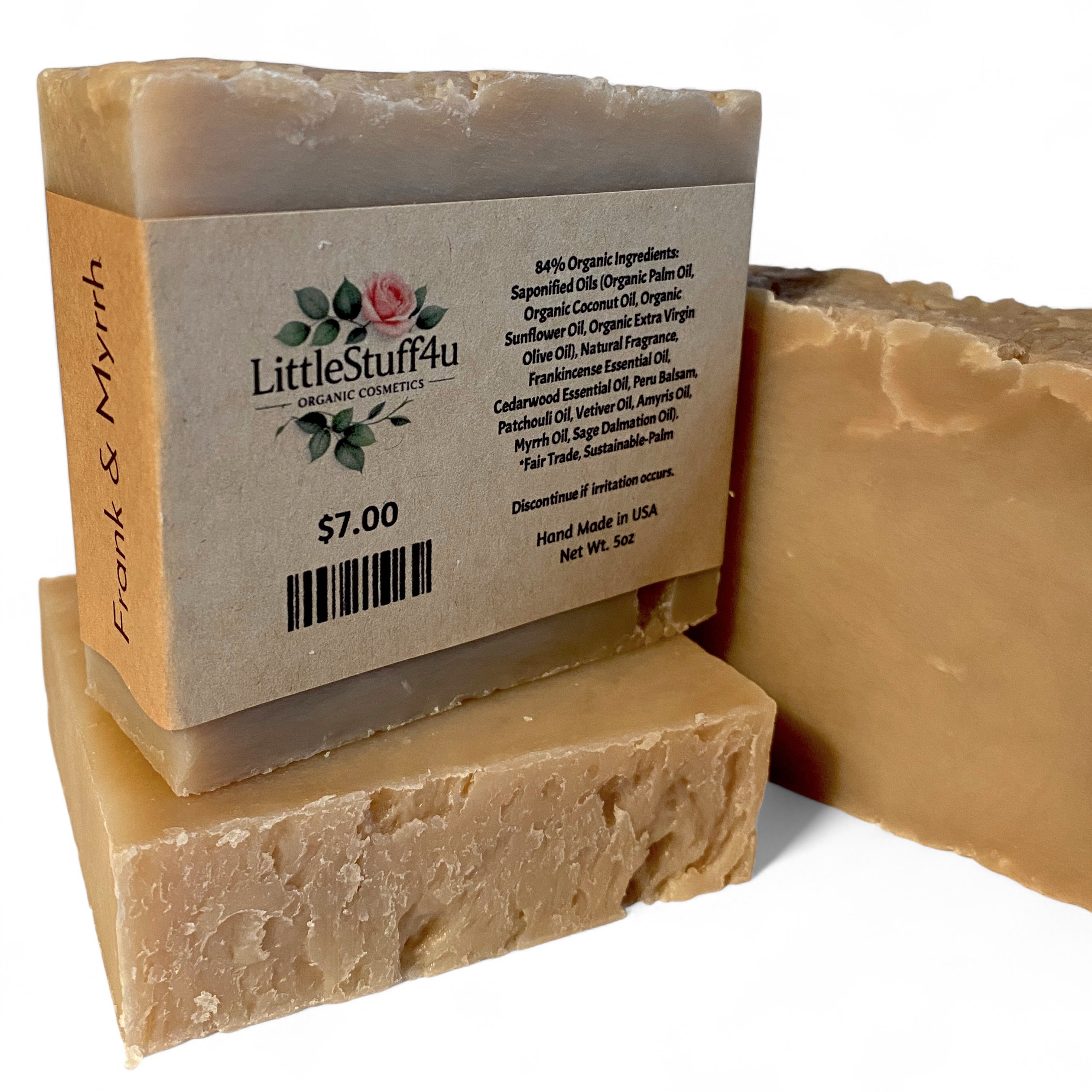 Natural Soap Bar | Frank & Myrrh