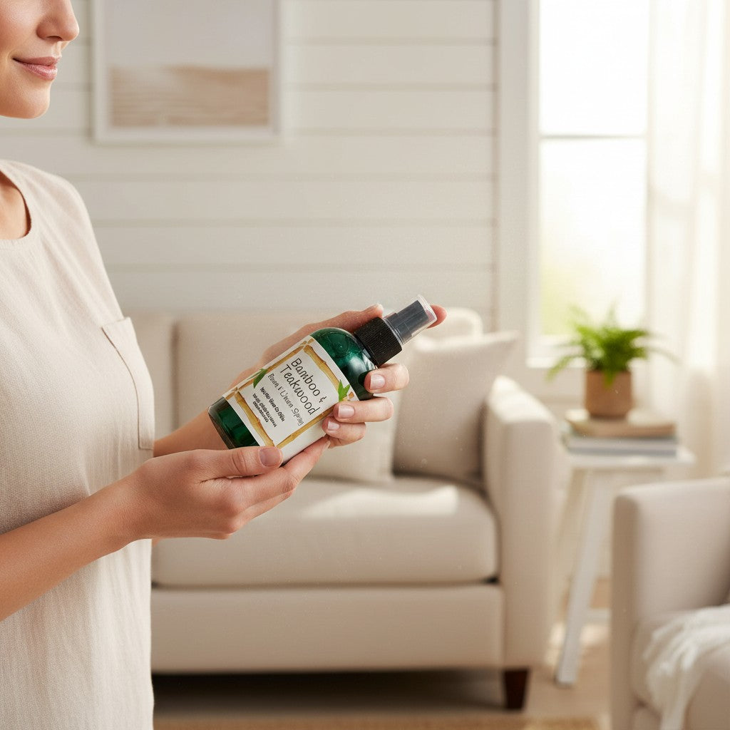 Scented Room Spray | Bamboo + Teakwood
