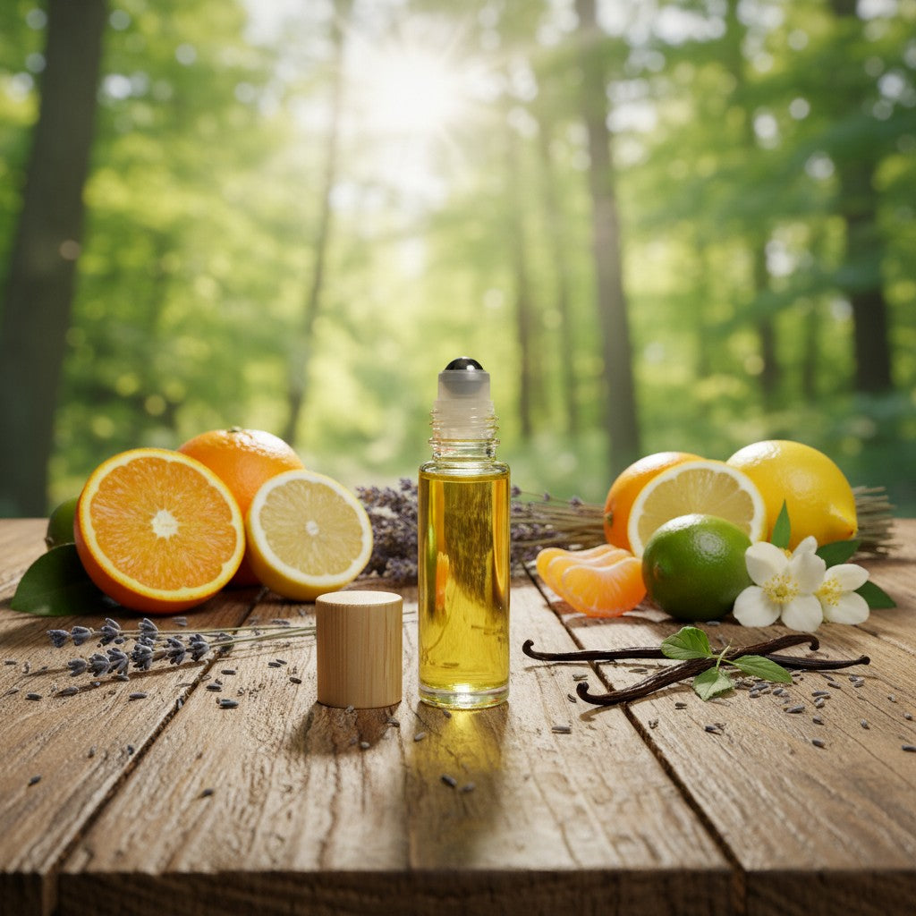 Essential Oil Natural Perfume | Kissed By Citrus