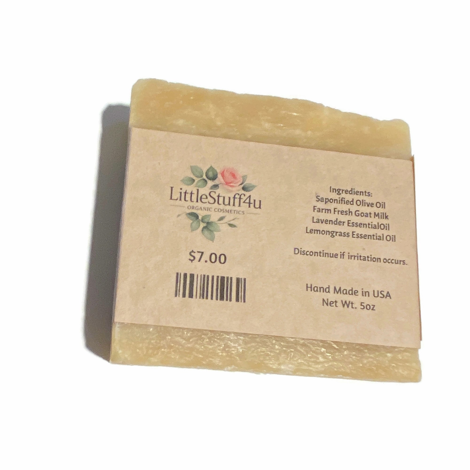 Lavender Lemongrass | Natural Castile Soap Bar