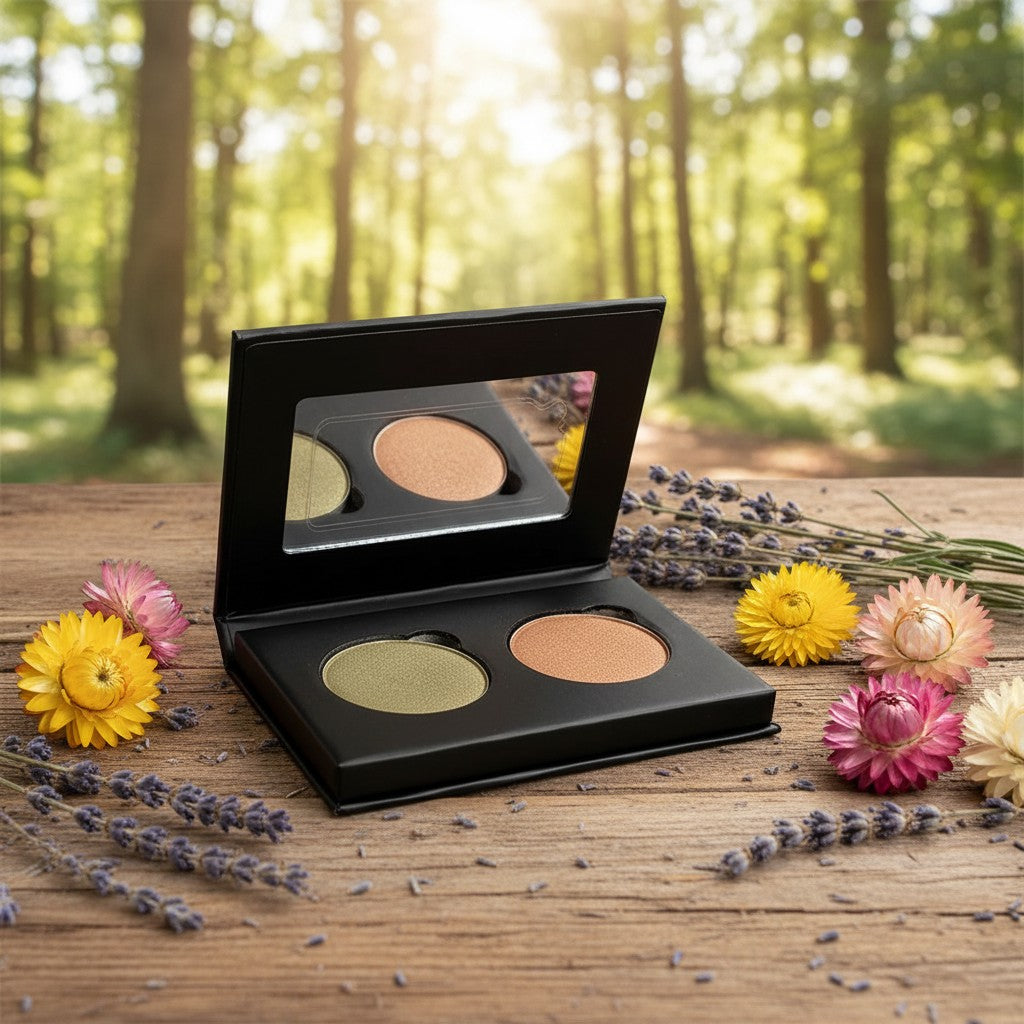 Organic Eye Shadow Duo | Mossy Penny