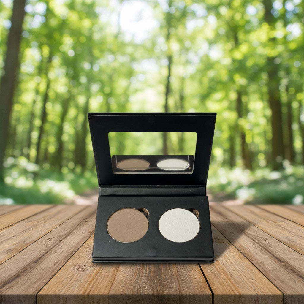 Pressed Eye Shadow Duo | White Smoke