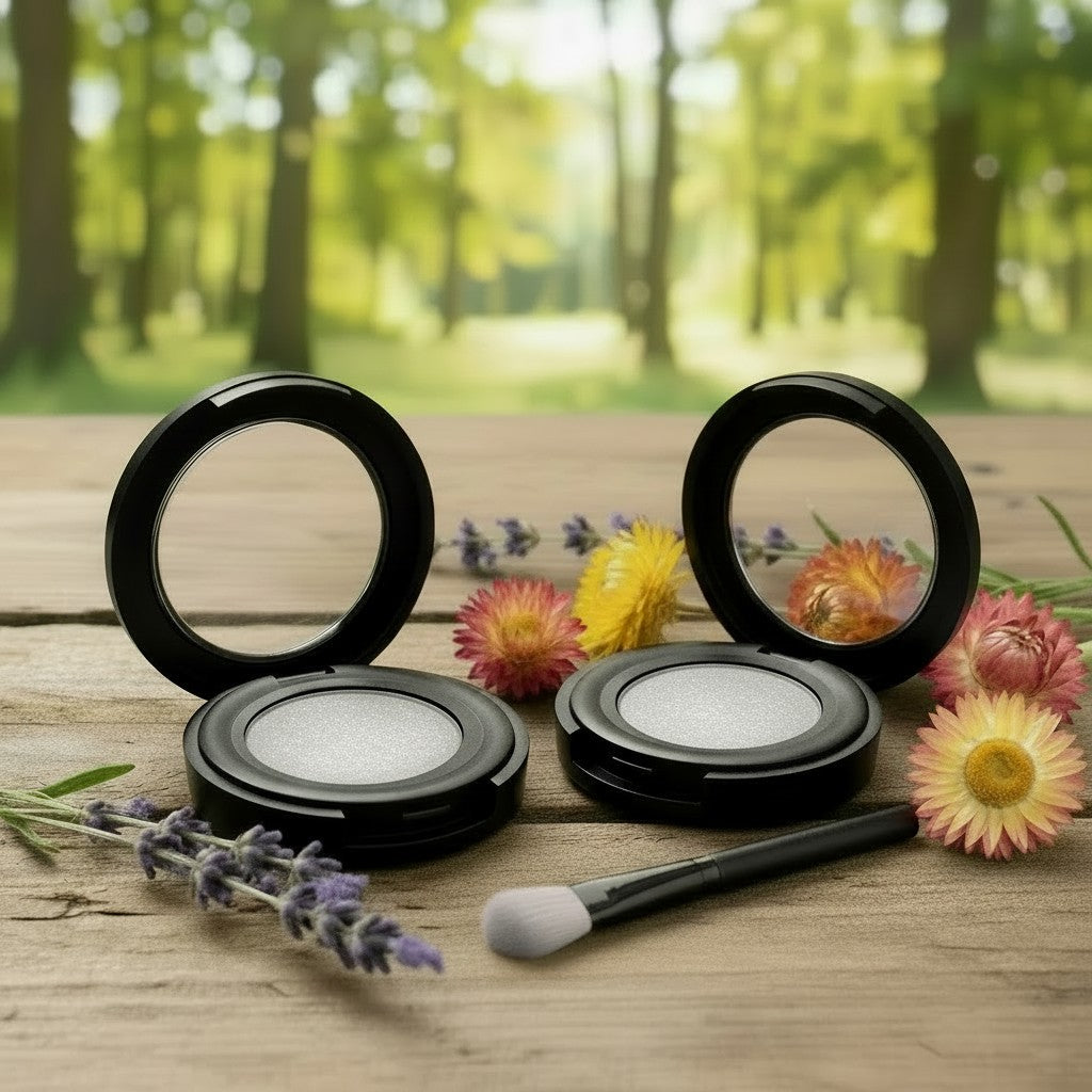 Pressed Mineral Eyeshadow | Silver Bells