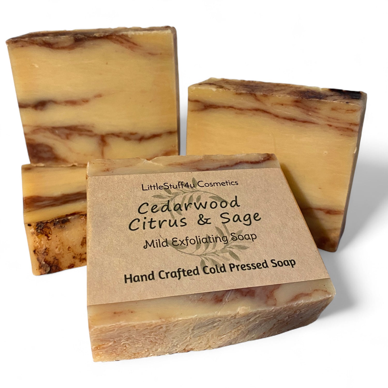 Natural Soap Bar | Cedar Citrus Sage