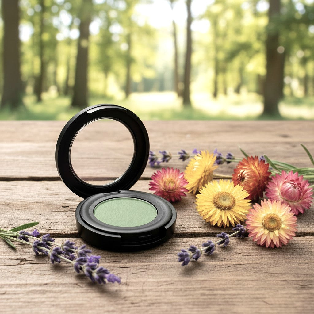 Pressed Mineral Eyeshadow | Celery