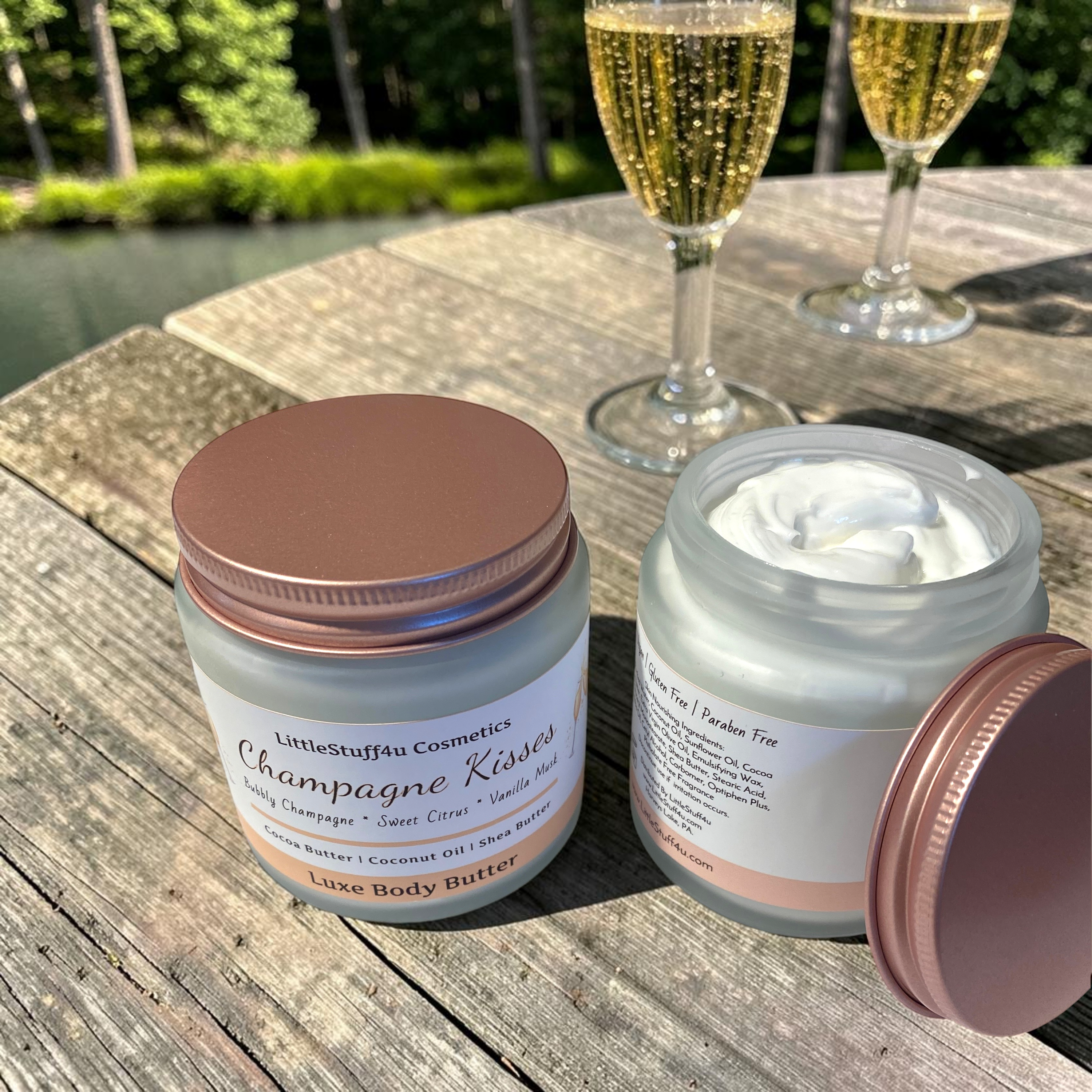 Natural Body Butter | Champagne Kisses