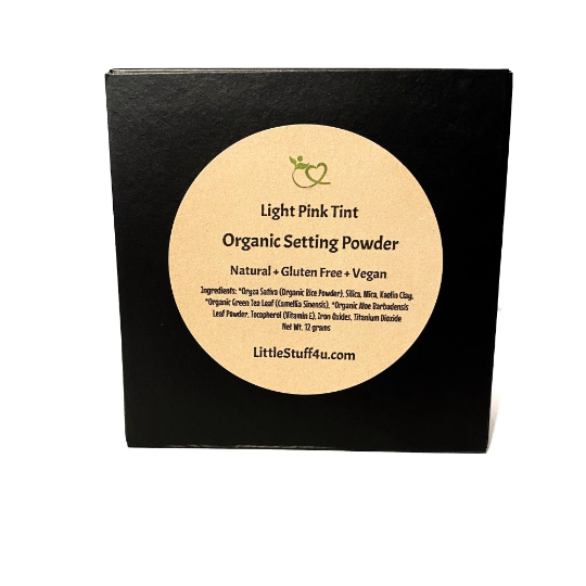 Organic Pressed Finishing Powder