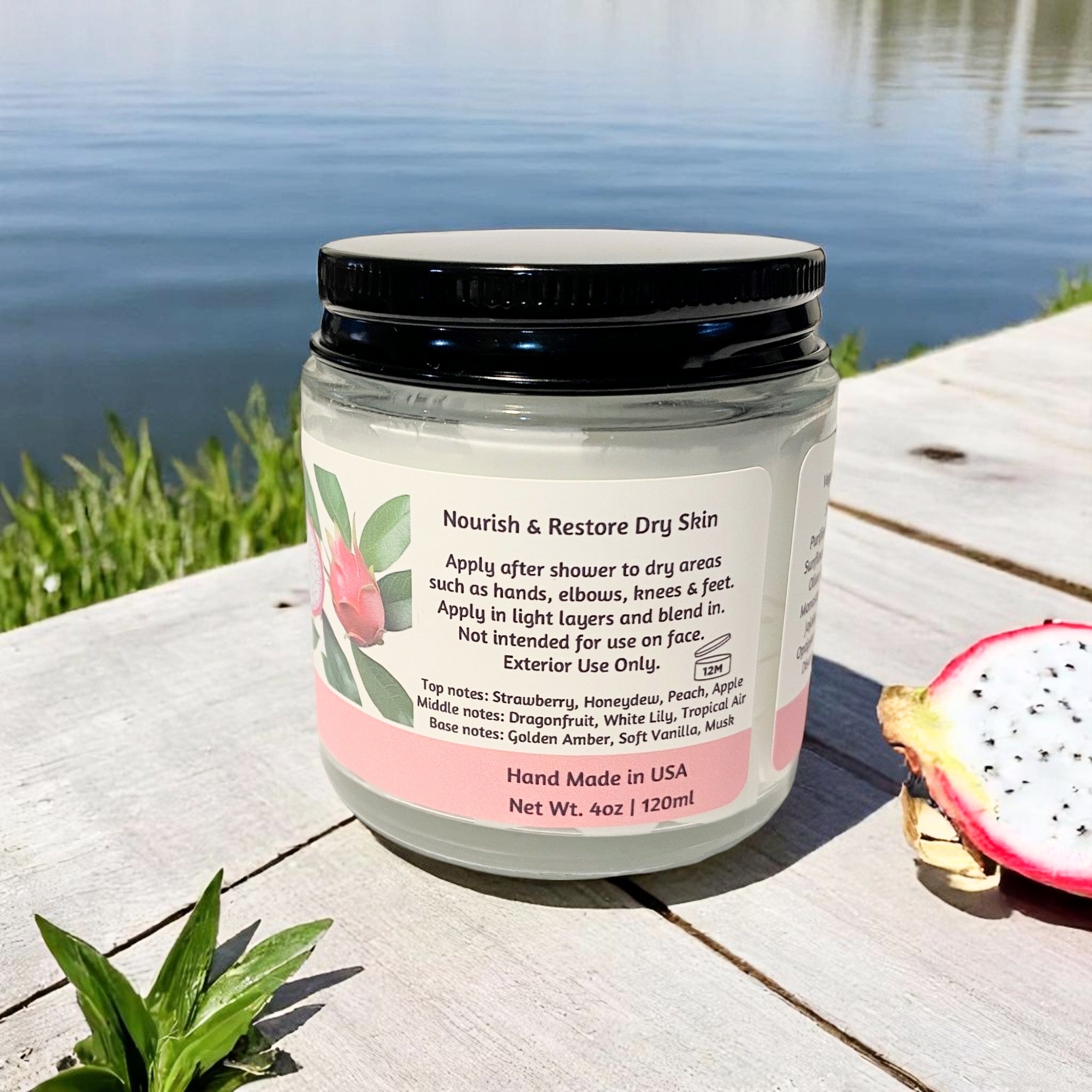 Natural Body Butter | Pink Dragonfruit