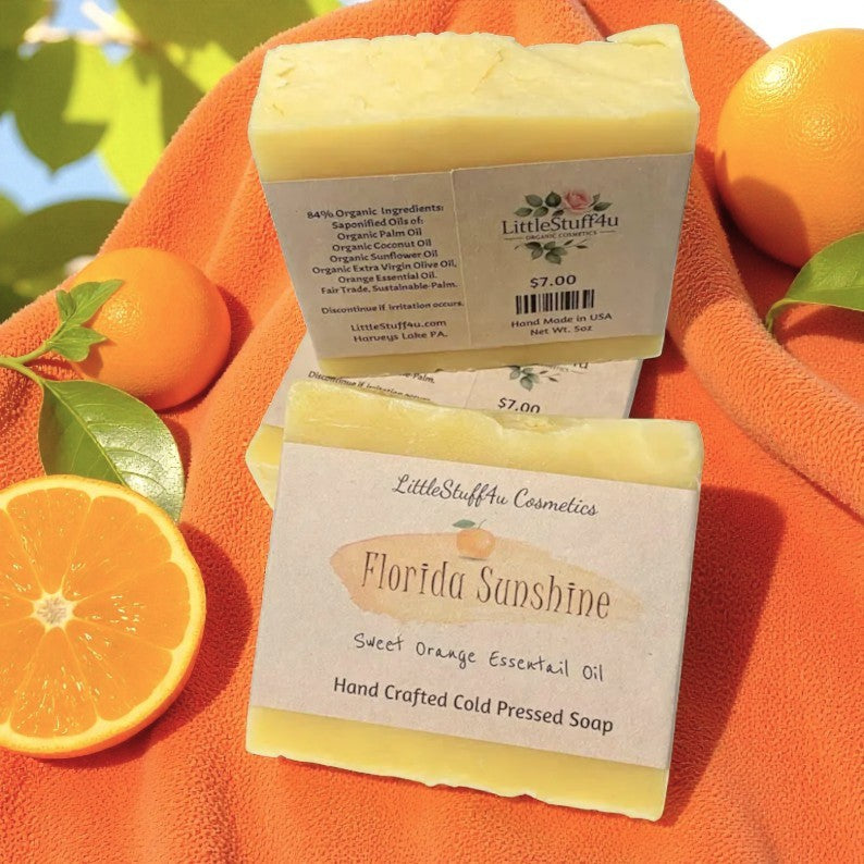 Natural Soap Bar | Florida Sunshine