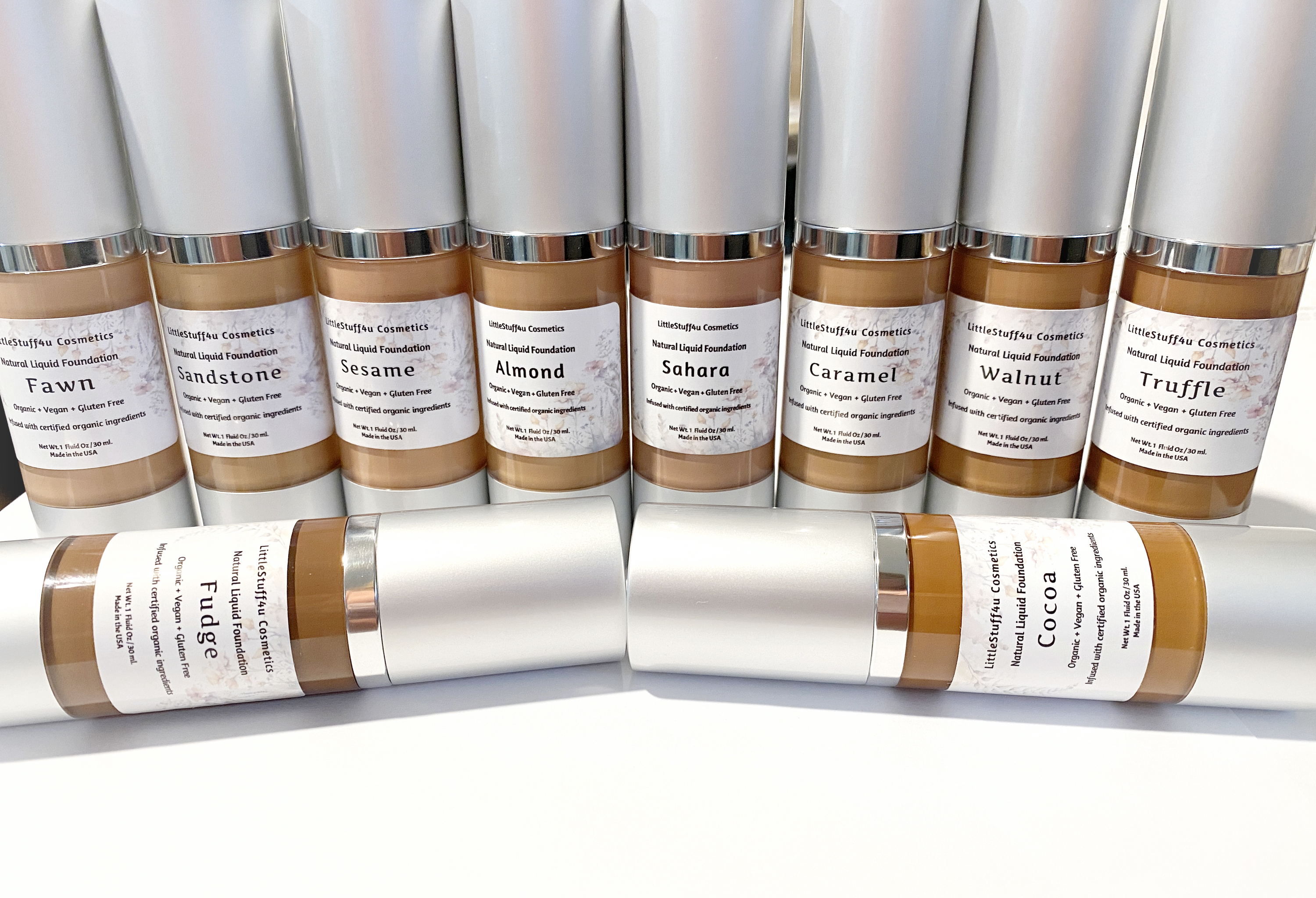 Organic Liquid Foundation | 16 Shades