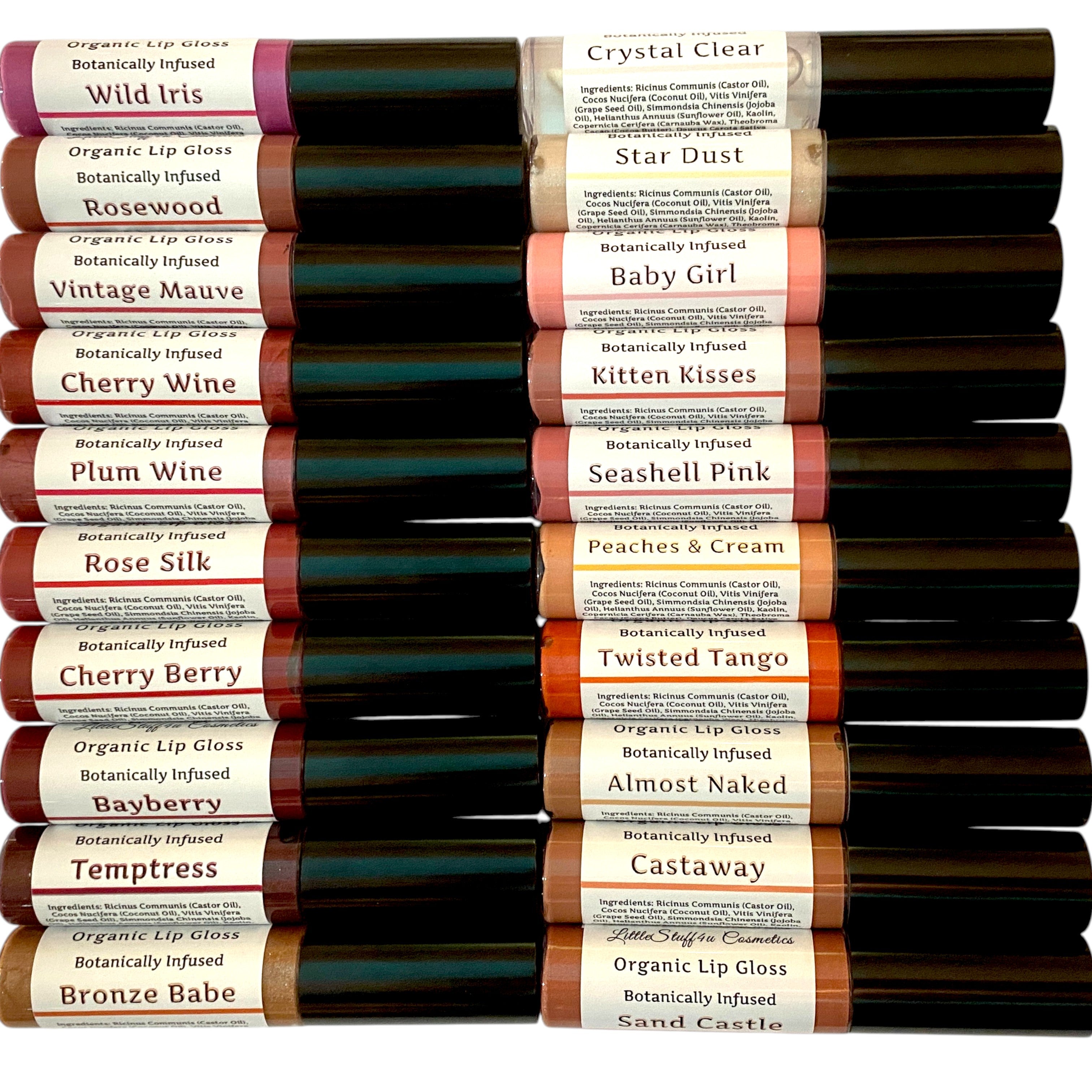 Organic Lip Gloss | 20 Shades