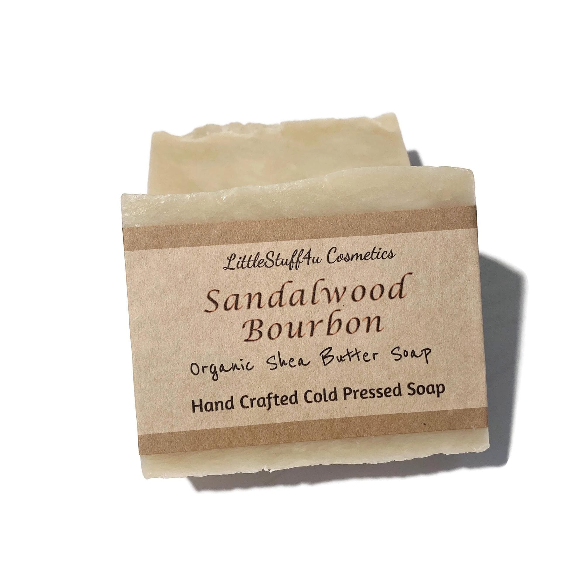 SANDALWOOD & BOURBON Natural Artisan Soap Bar