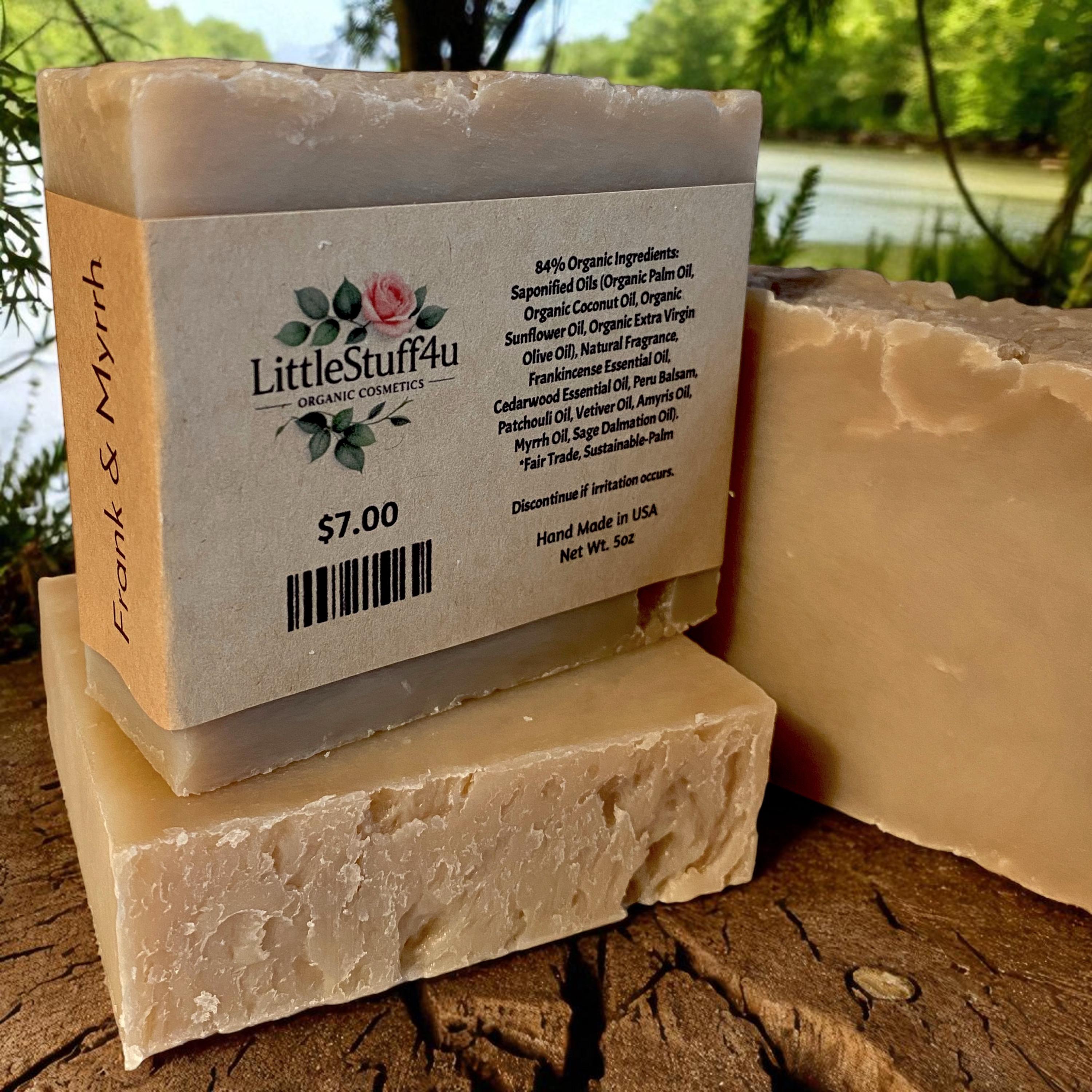 FRANKINCENSE & MYRRH Natural Soap Bar