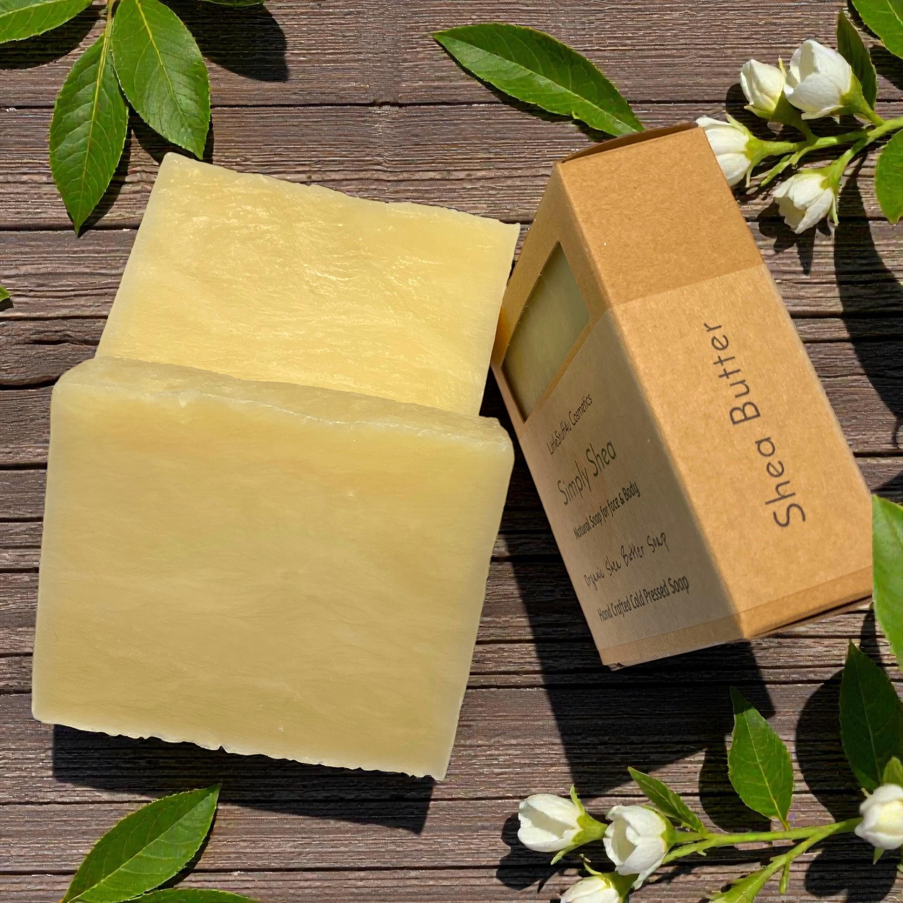 SIMPLY SHEA Natural Soap Bar | Vegan Face & Body Soap
