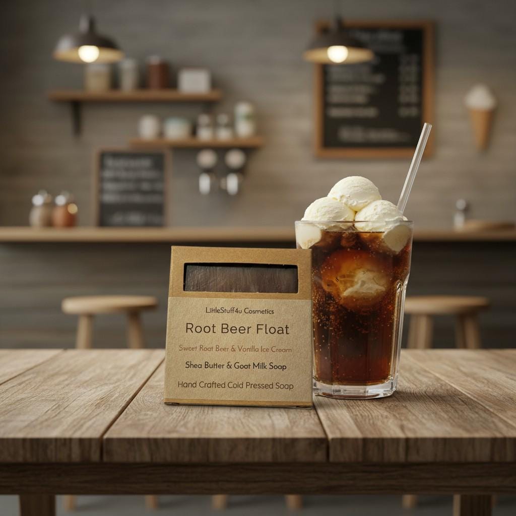 Natural Soap Bar | ROOT BEER FLOAT