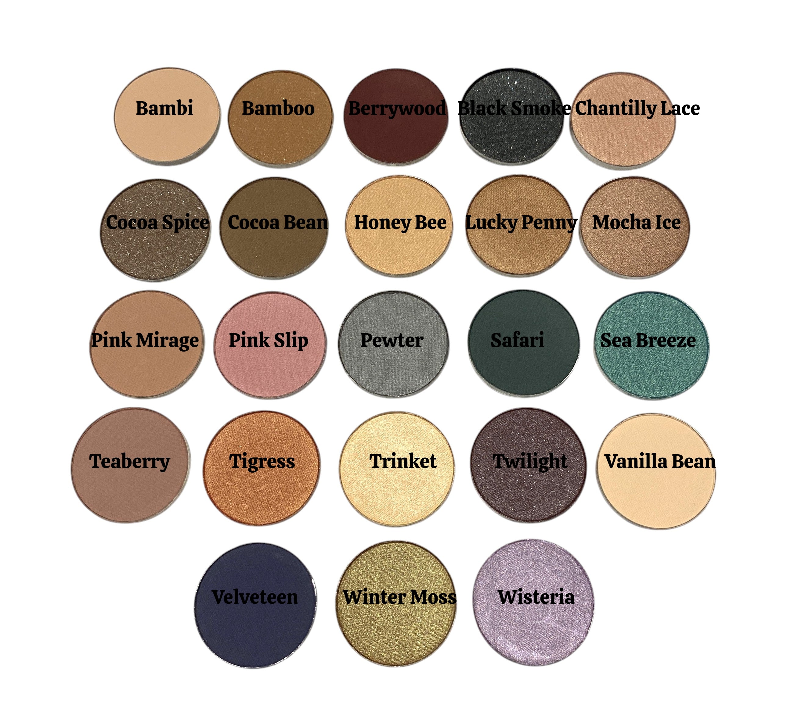 Organic Eye Shadow Single Case