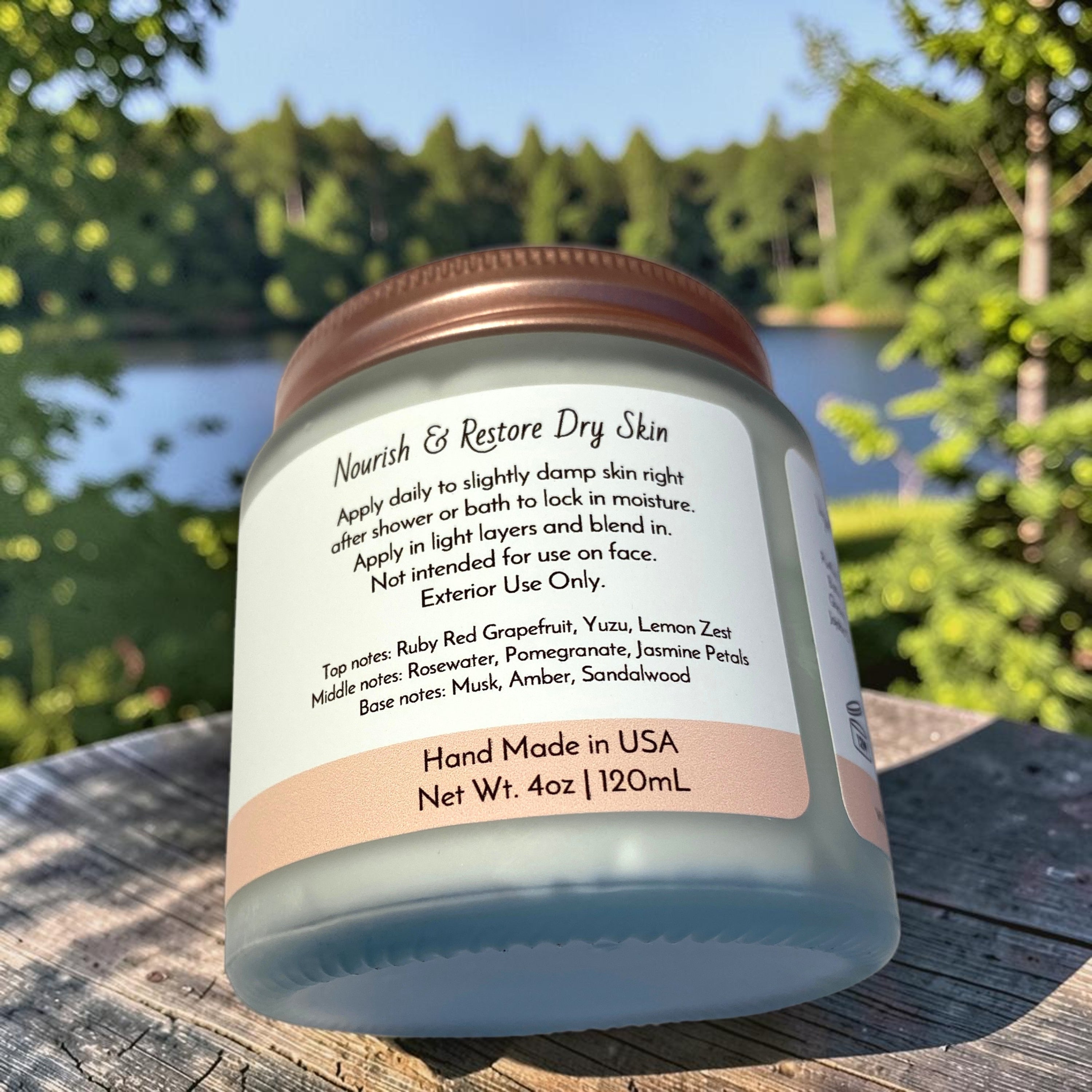 Natural Body Butter | Ruby Red Grapefruit