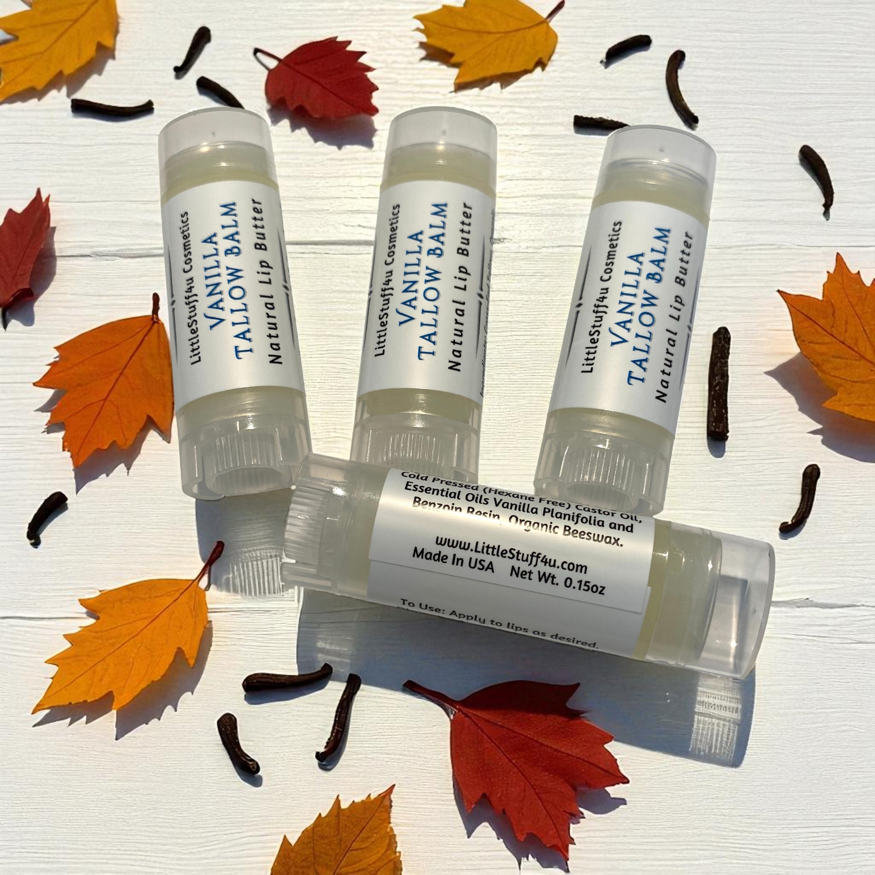 Vanilla Bean Tallow Lip Balm