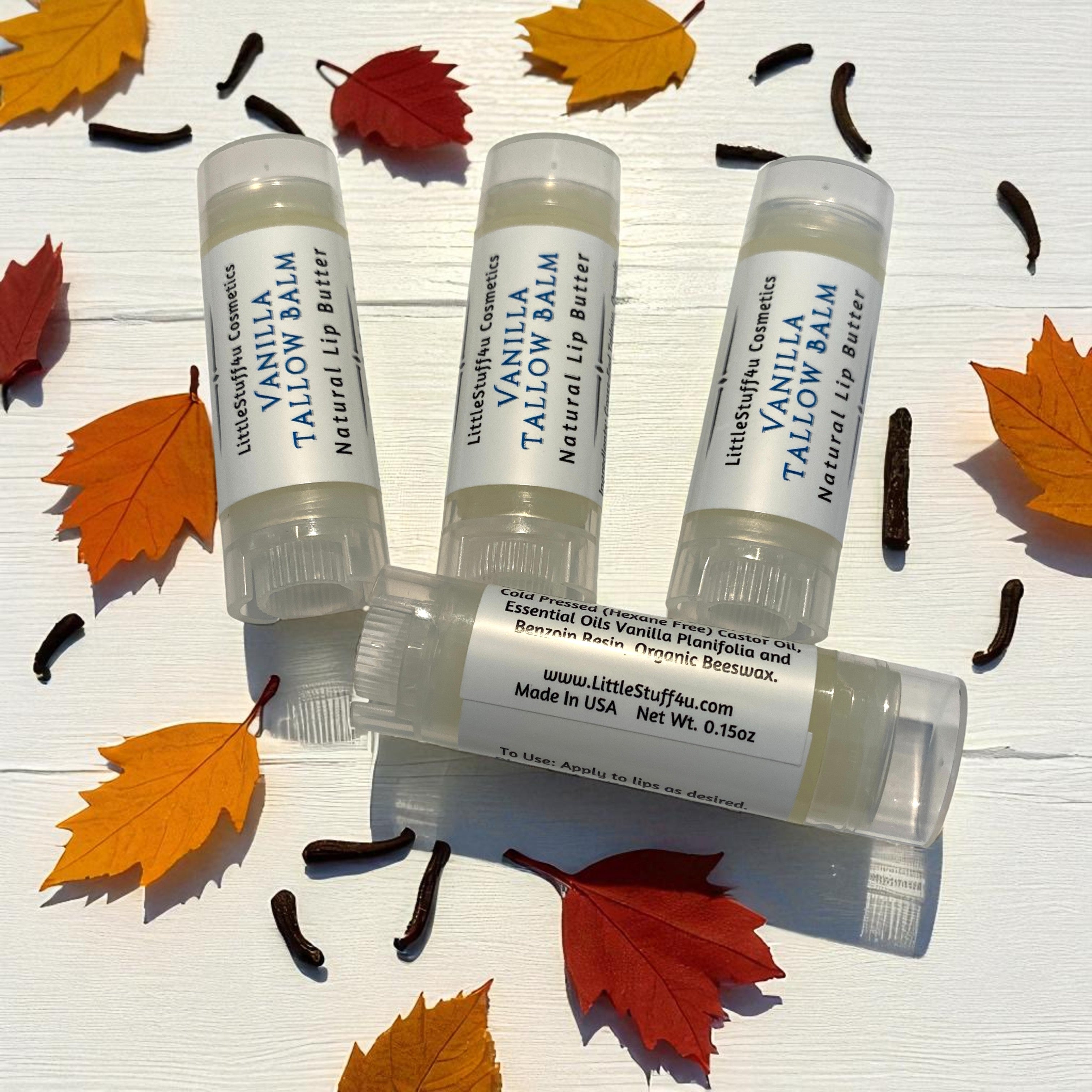 Vanilla Bean Tallow Lip Balm