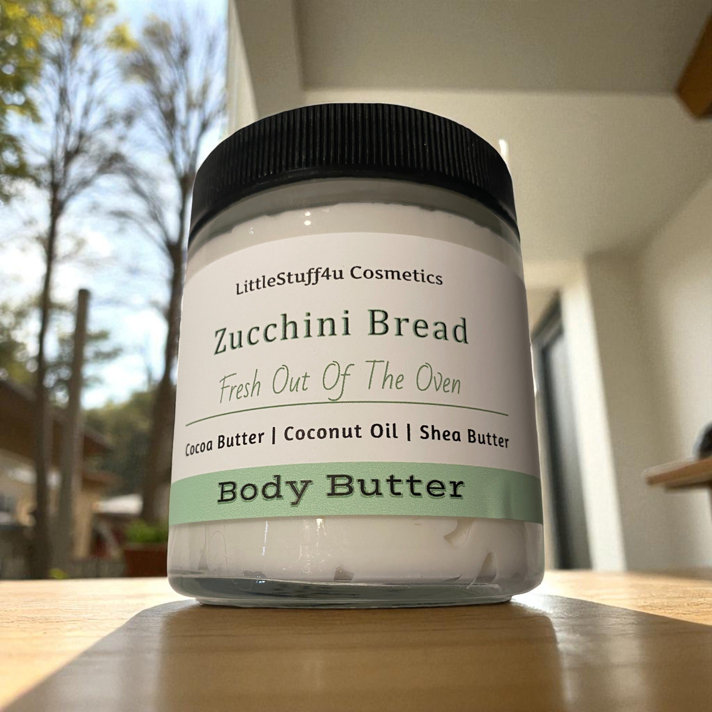 Natural Body Butter | Zucchini Bread