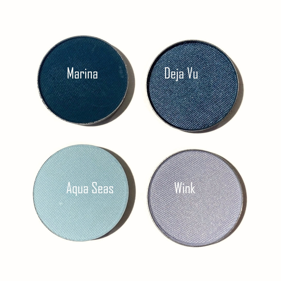 Pressed Eye Shadow Duo - Aqua Marina