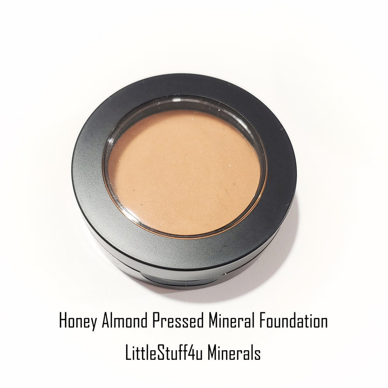 Pressed Mineral Foundation - Honey Almond