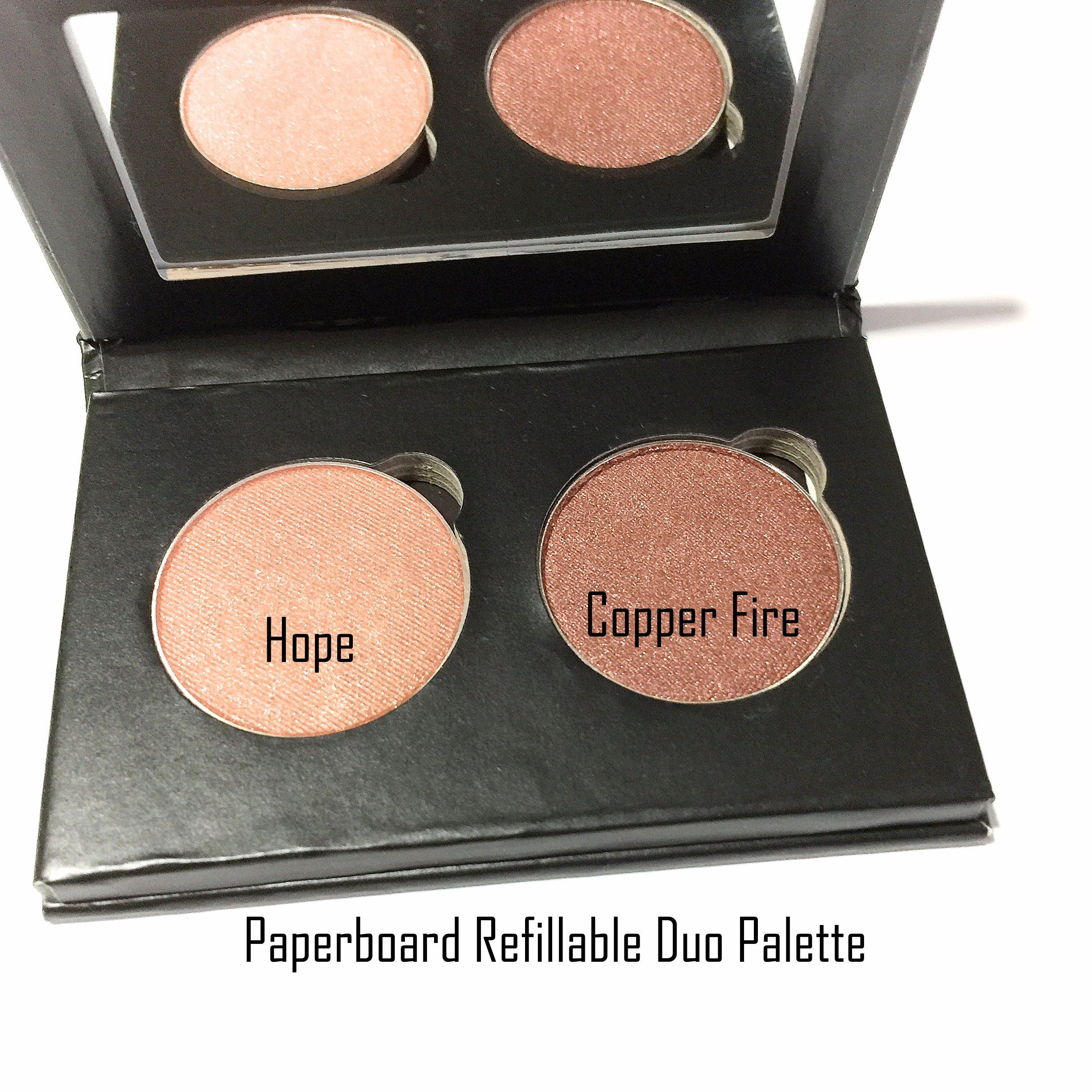 Pressed Eye Shadow Duo - Copper Hope - LittleStuff4u Minerals