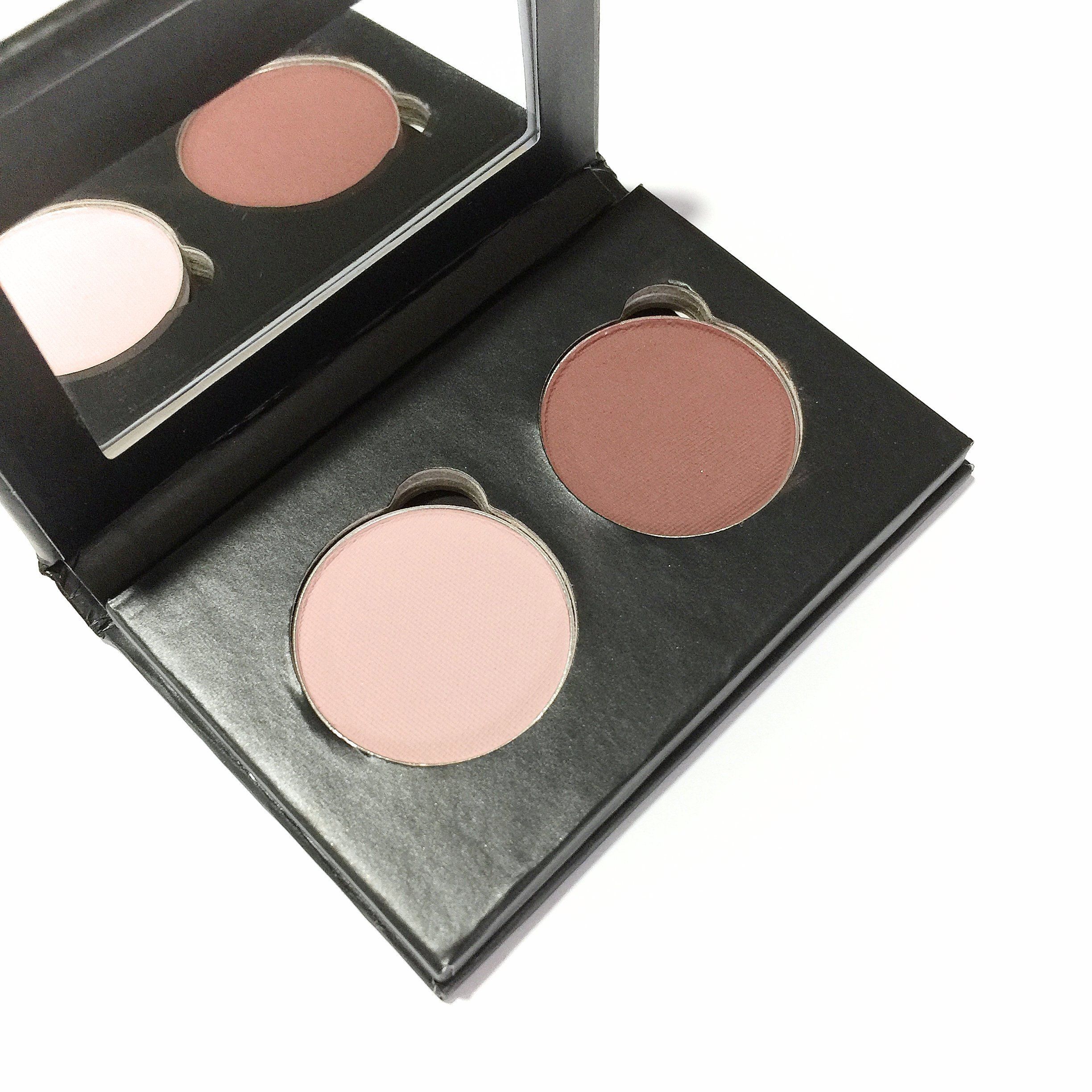 Pressed Eye Shadow Duo - Pink Wine