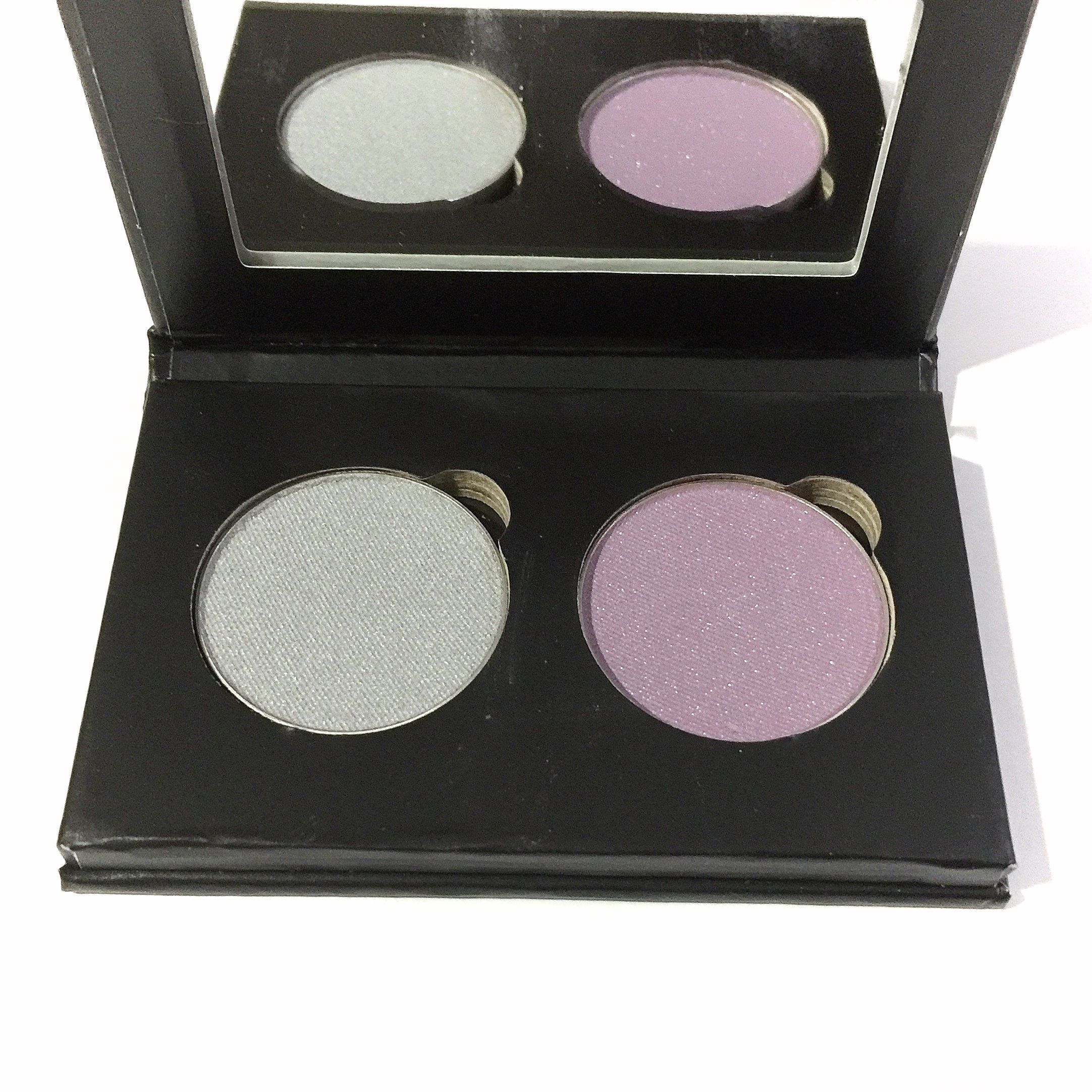 Pressed Eye Shadow Duo - Silver Grape