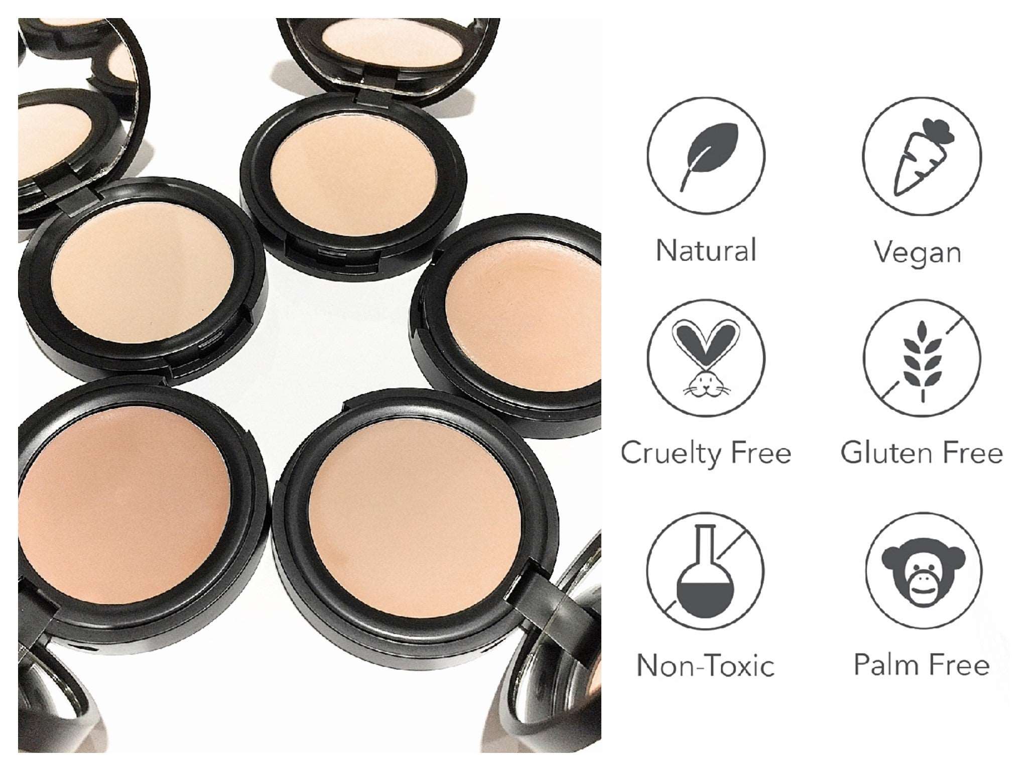 Organic Cream Concealer | 8 Shades