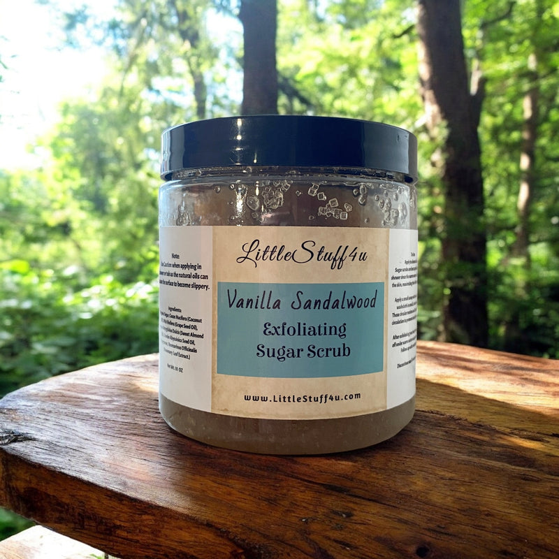 Natural Sugar Scrub | Vanilla Sandalwood