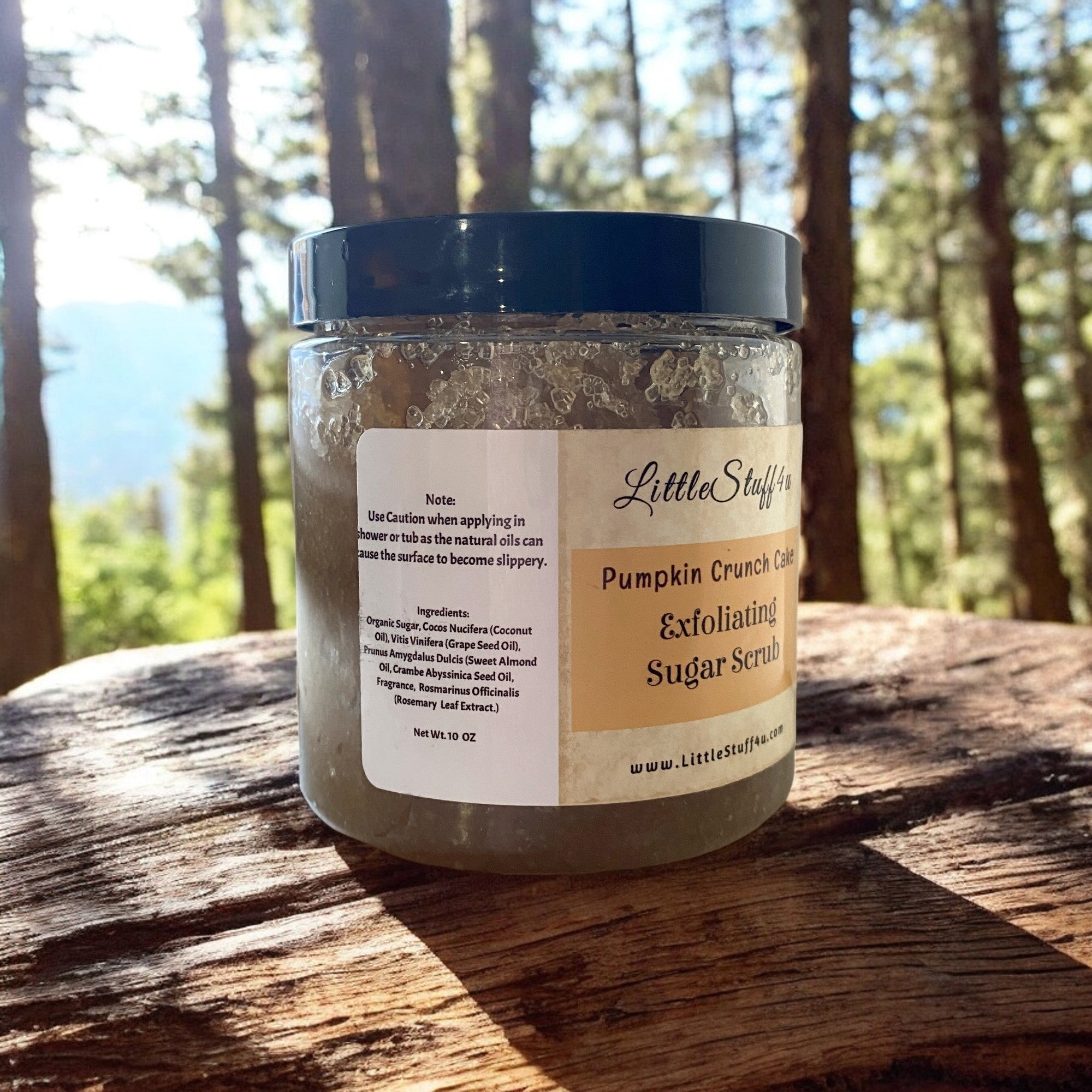 Natural Sugar Scrub | Pumpkin Crunch Cake