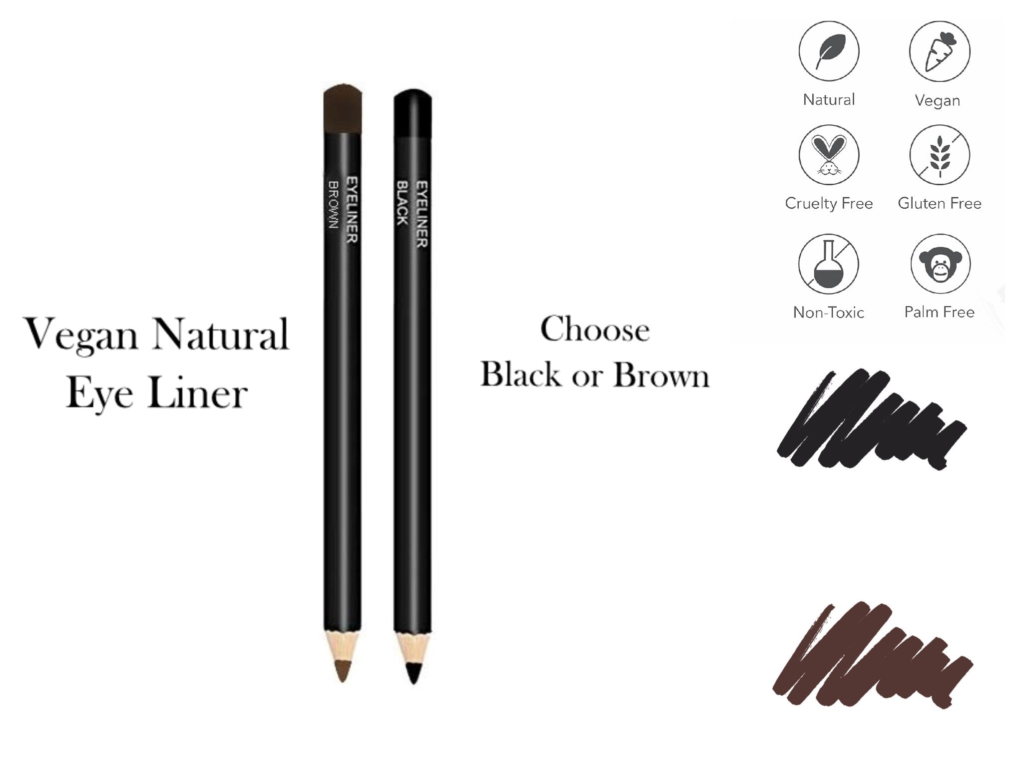 Mineral Eye Liner Pencil Vegan