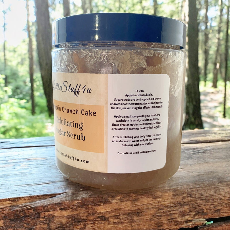 Natural Sugar Scrub | Pumpkin Crunch Cake