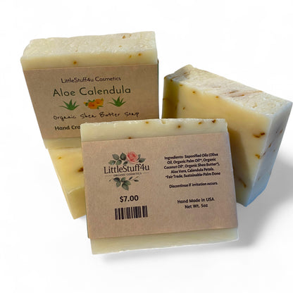 Natural Soap Bar | Aloe Calendula