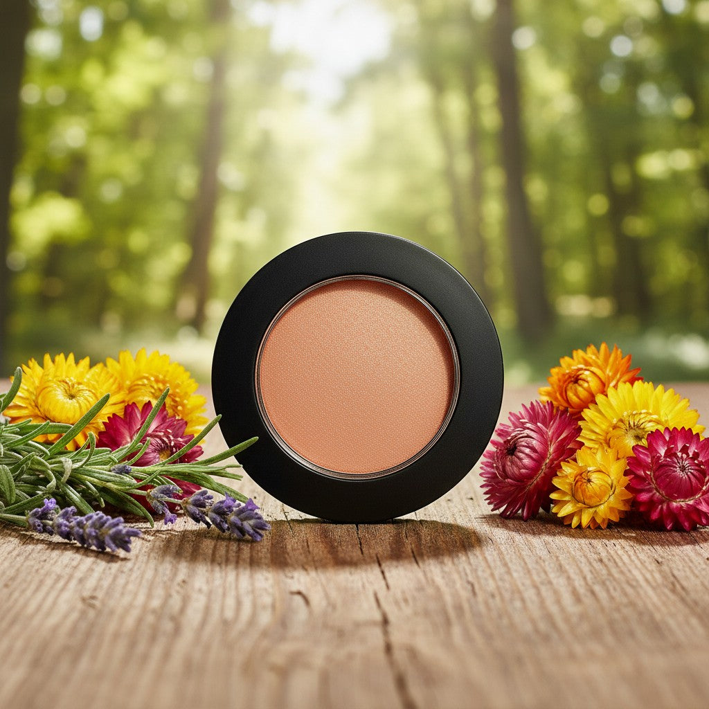 Baked Mineral Blush | Apricot Shimmer