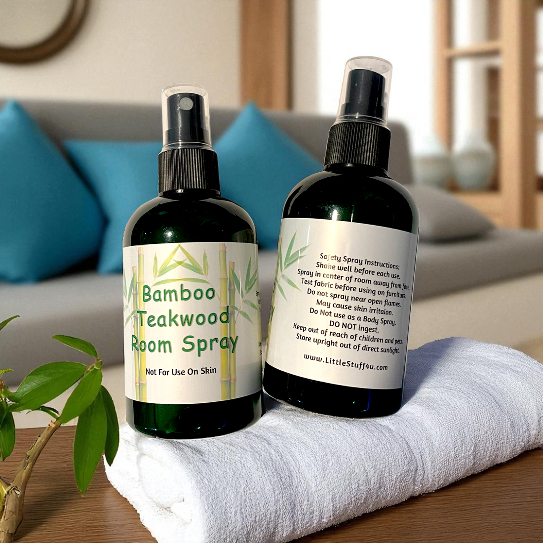 Scented Room Spray | Bamboo + Teakwood