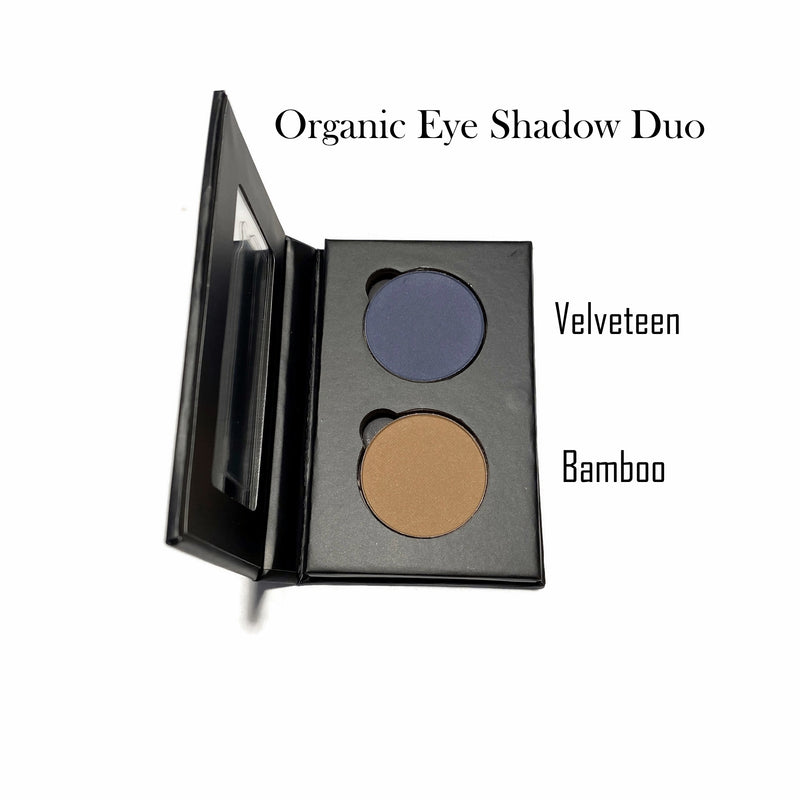 Organic Eye Shadow Duo | Bamboo Velvet