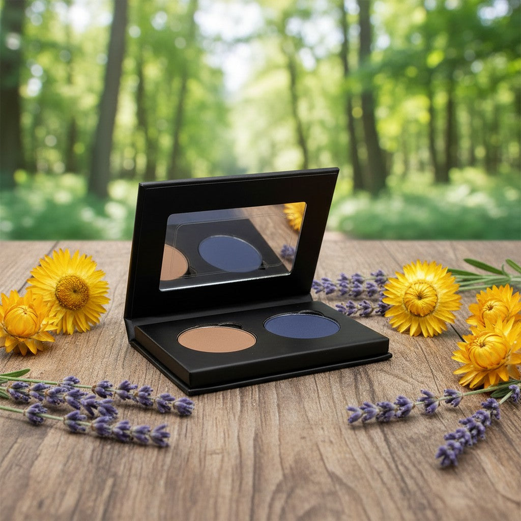 Organic Eye Shadow Duo | Bamboo Velvet